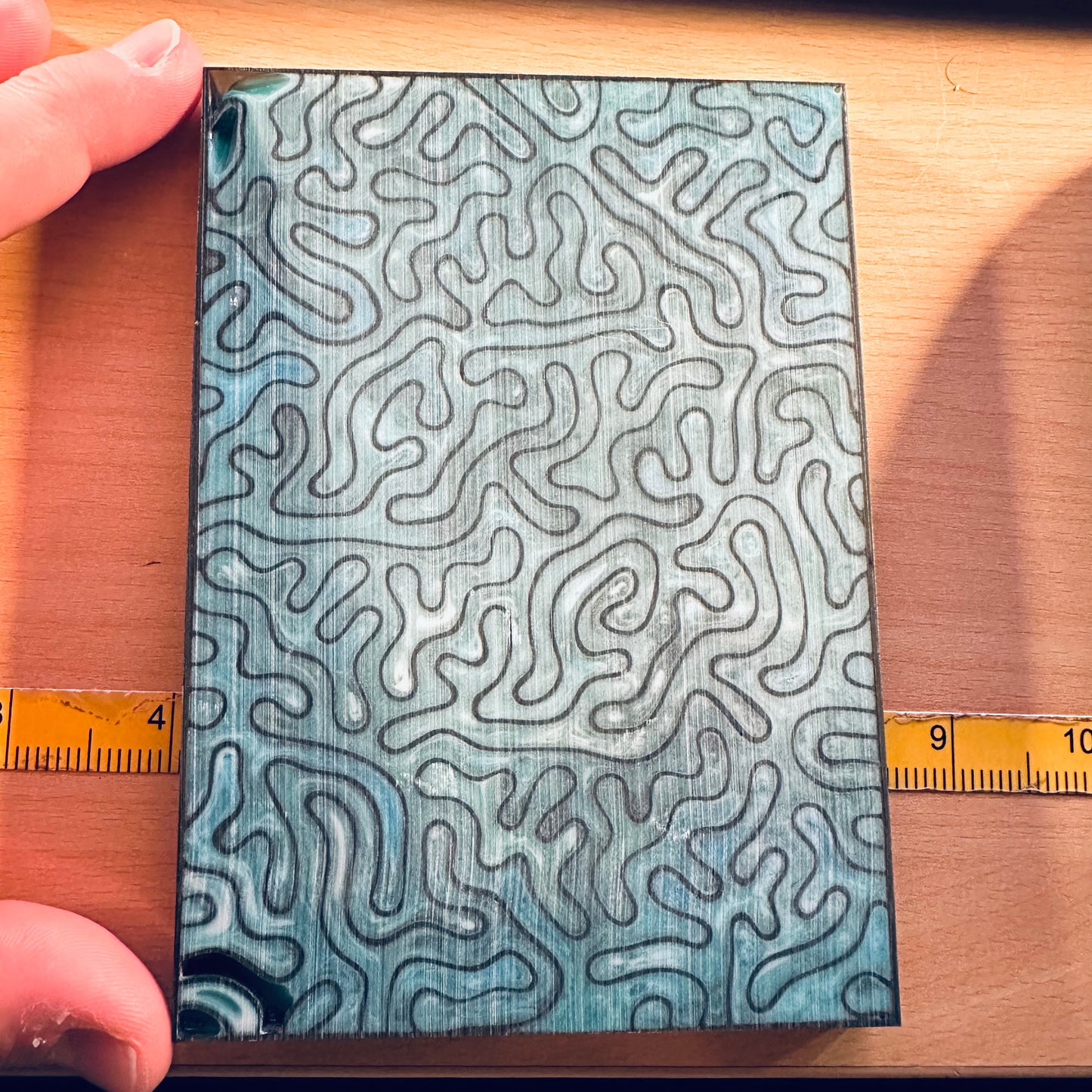 3D Coral Matrix - Seafoam 4 Color Pour - Bargain Bin - RockSolid Scales -