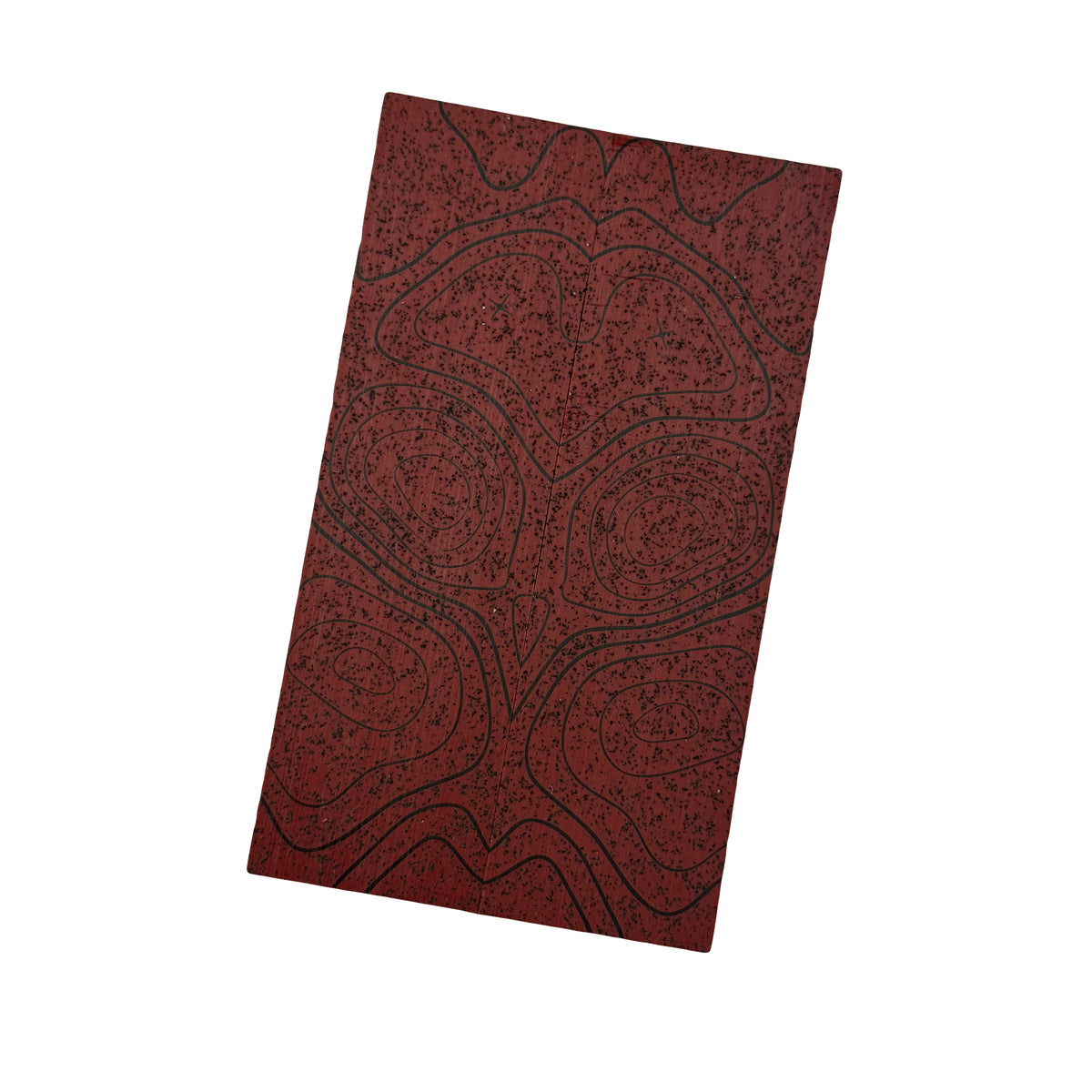 Dark Red Topo GripX - THIN