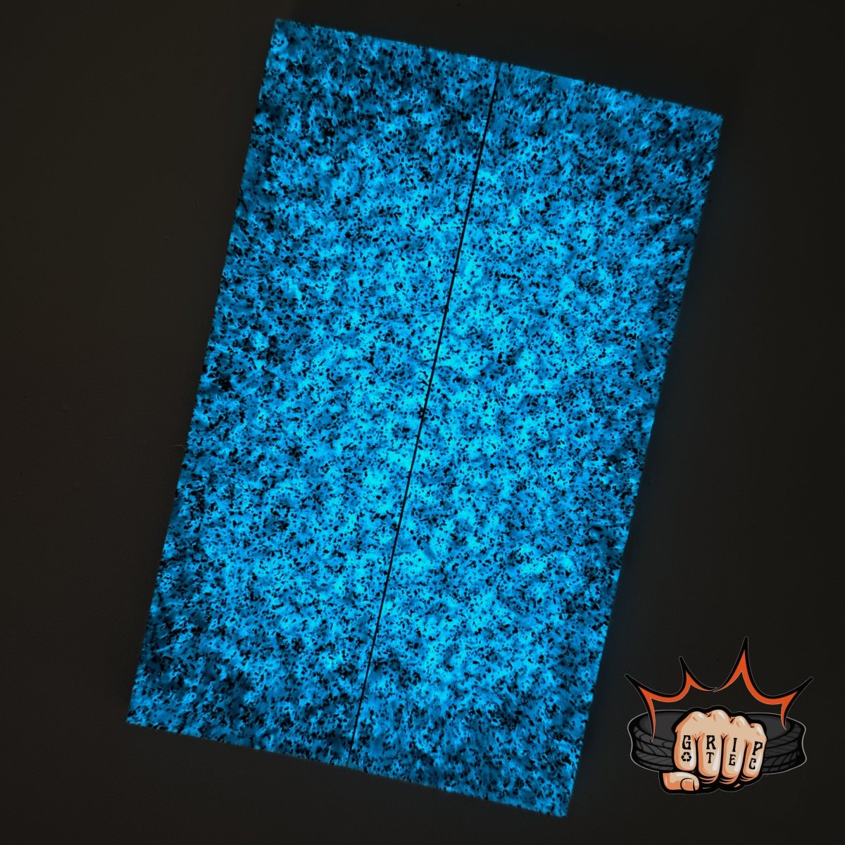 Blue Glow Grip - Tec™ Scales - RockSolid Scales - 1/4" Scales (5 - 1/2"x1 - 3/4" min)