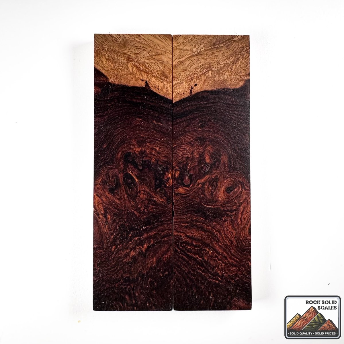 Honduran Rosewood Burl - 940 - RockSolid Scales -