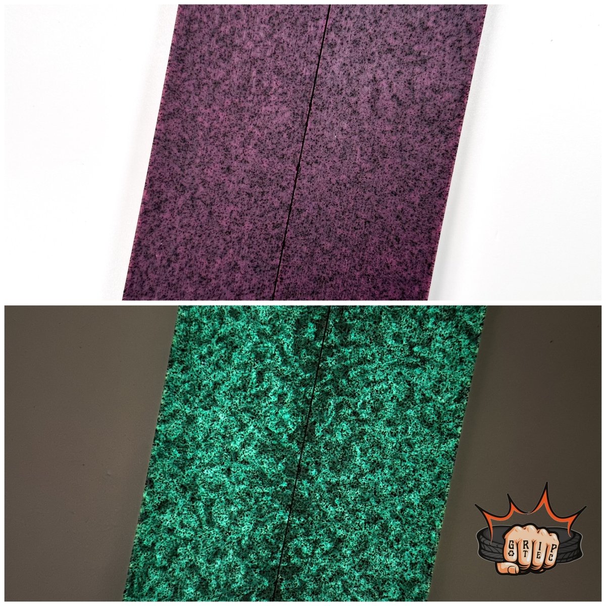 Magenta Glow Grip - Tec™ Scales - RockSolid Scales - 1/4" Scales (5 - 1/2"x1 - 3/4" min)