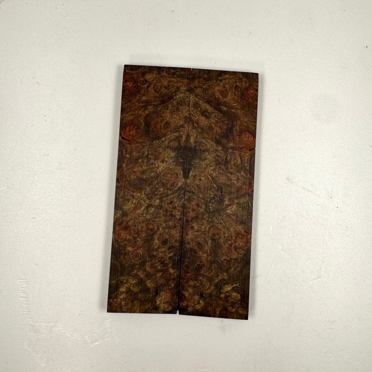 Olive Green Maple Burl - THIN - RockSolid Scales -