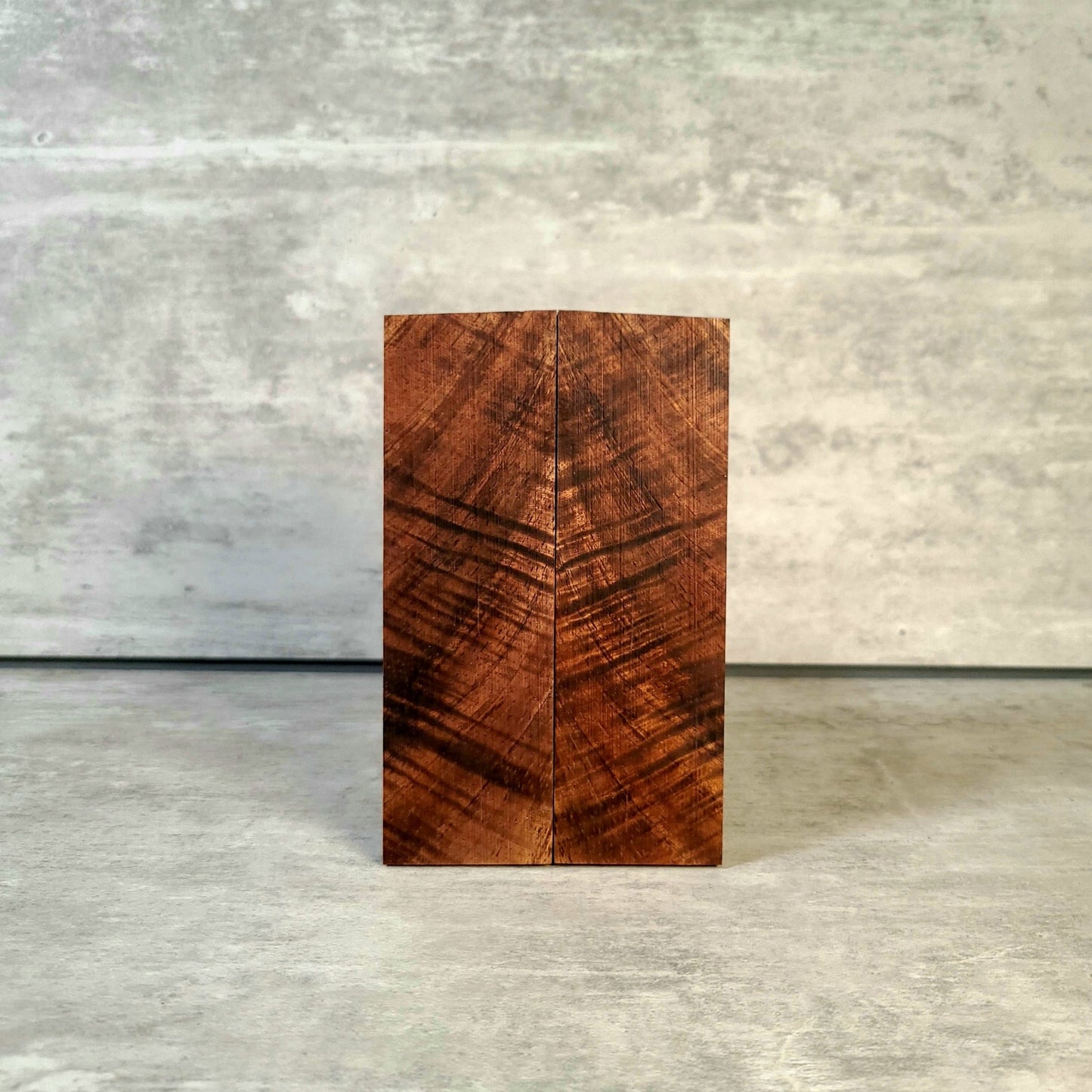 #2103 - Curly Koa - K&G Stabilized - RockSolid Scales -