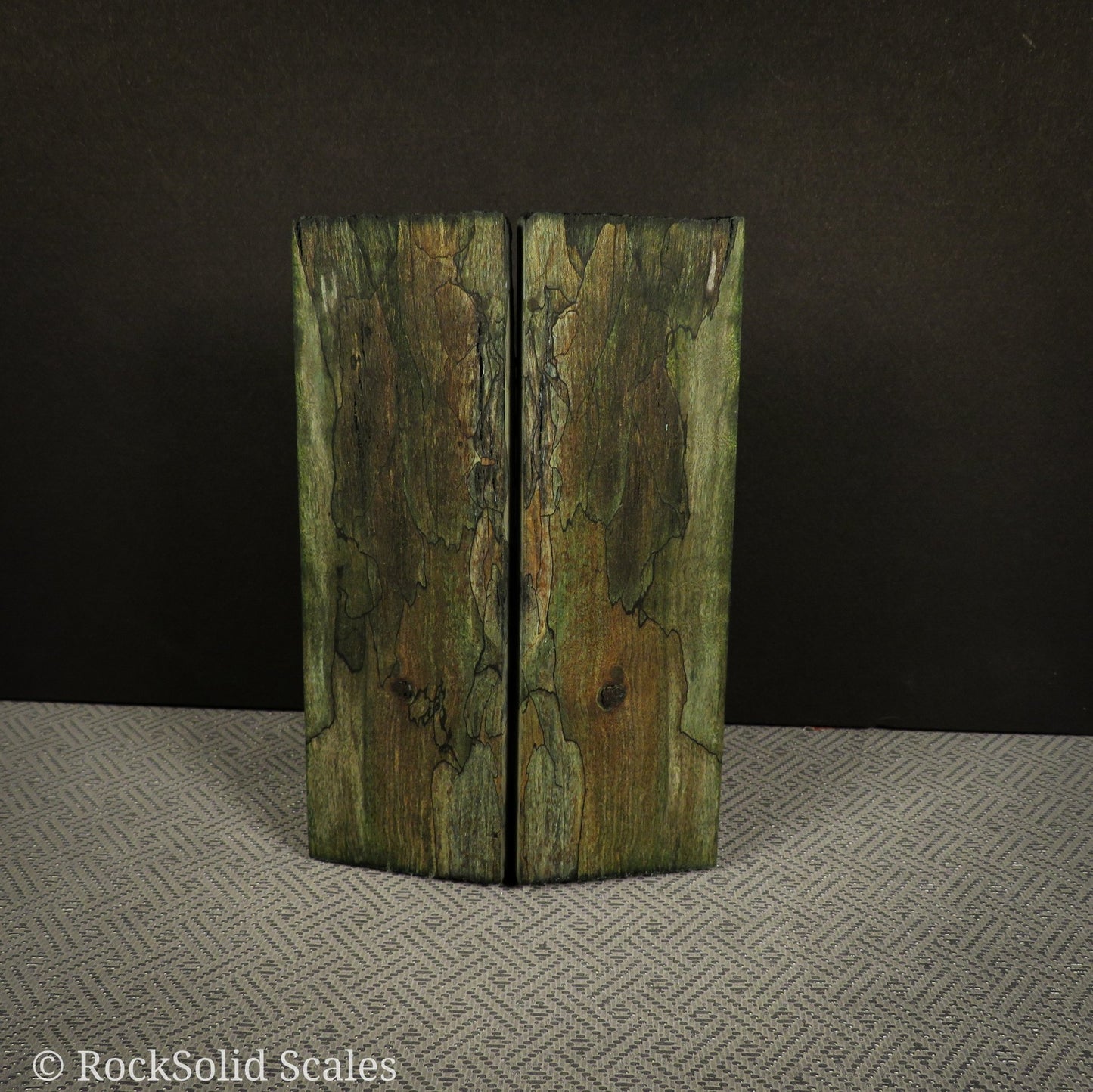 #2308 - Green Spalted Maple - Bargain Bin - RockSolid Scales -