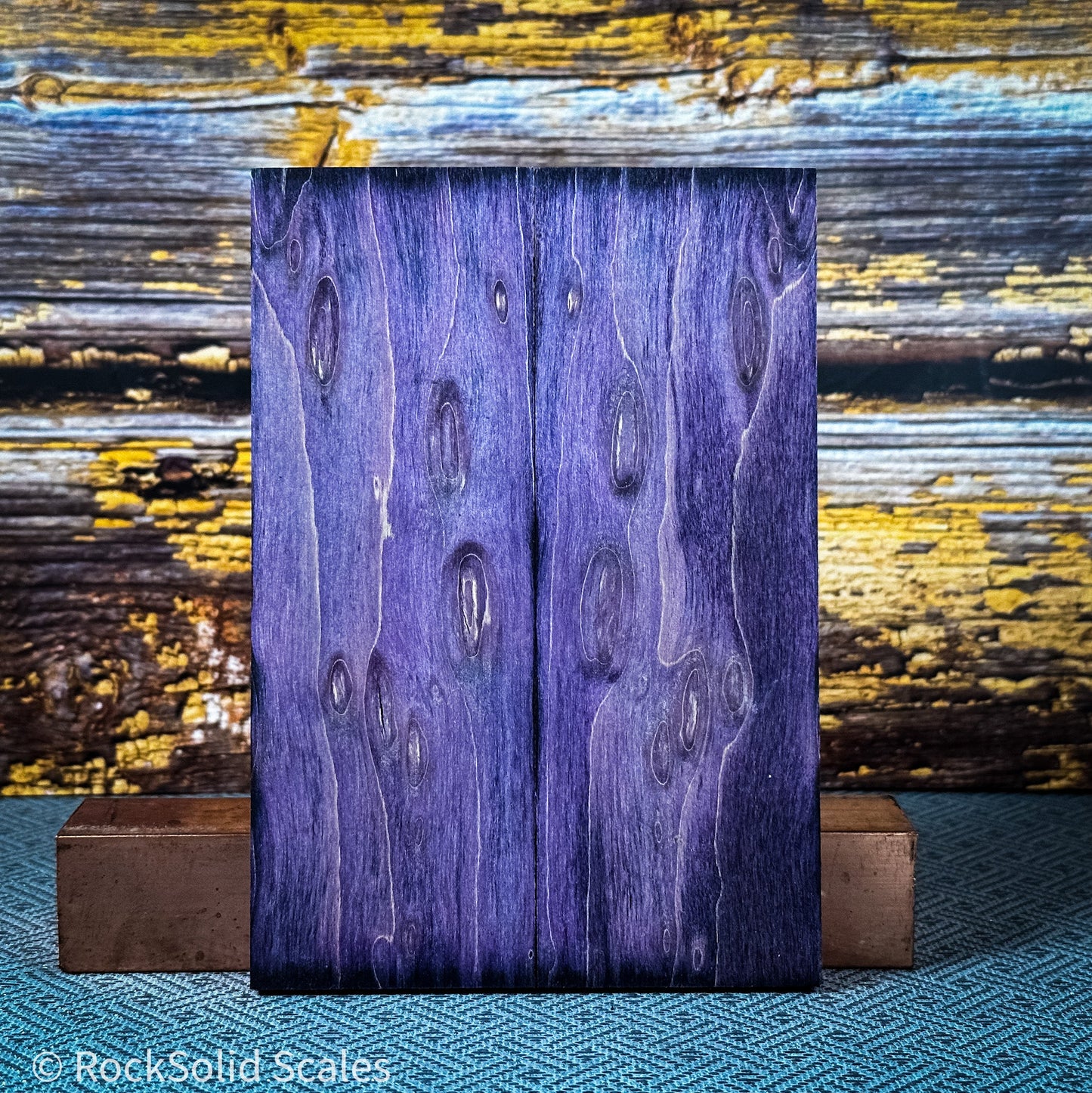 #2317 - Purple Birdseye Rainbow Poplar - RockSolid Scales -