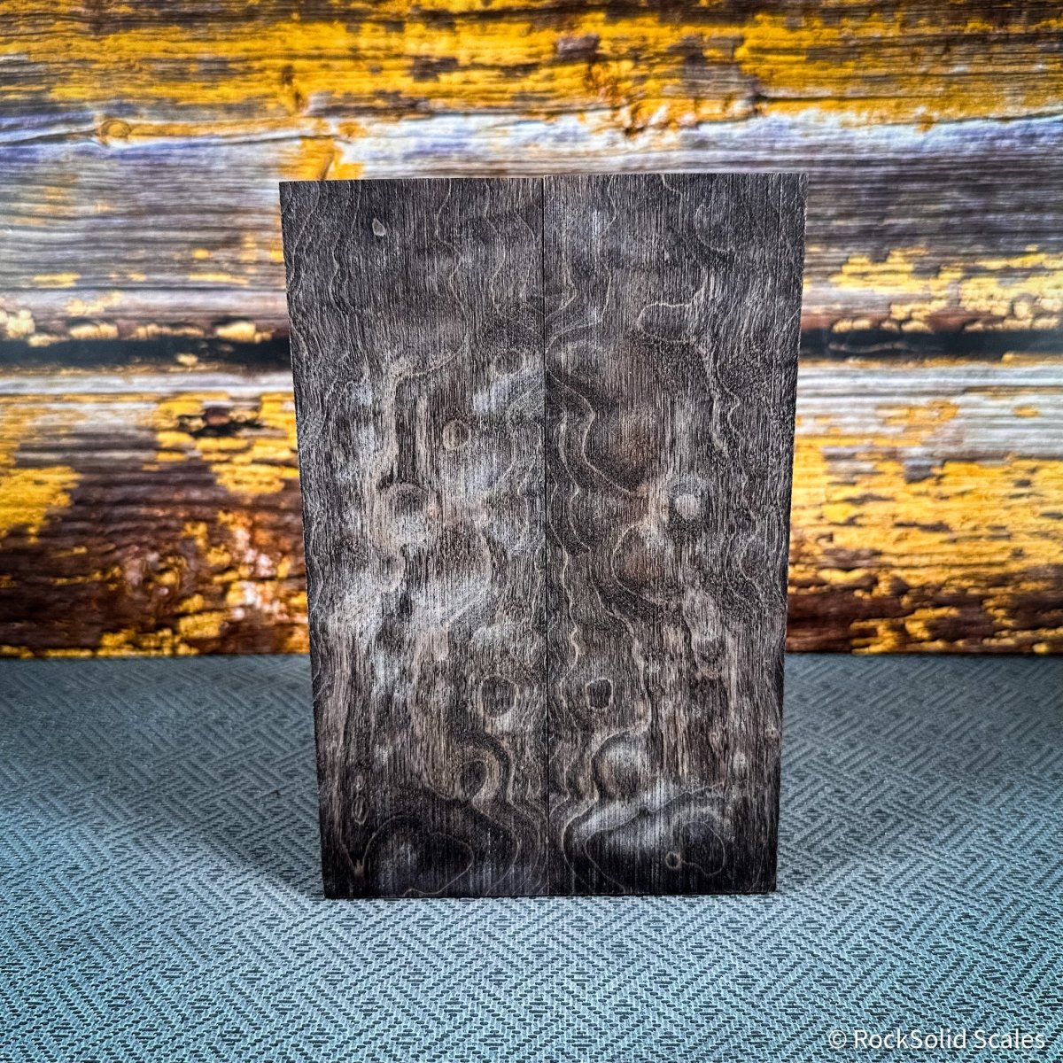 #2453 - Phantom Grey Quilted Maple - RockSolid Scales -