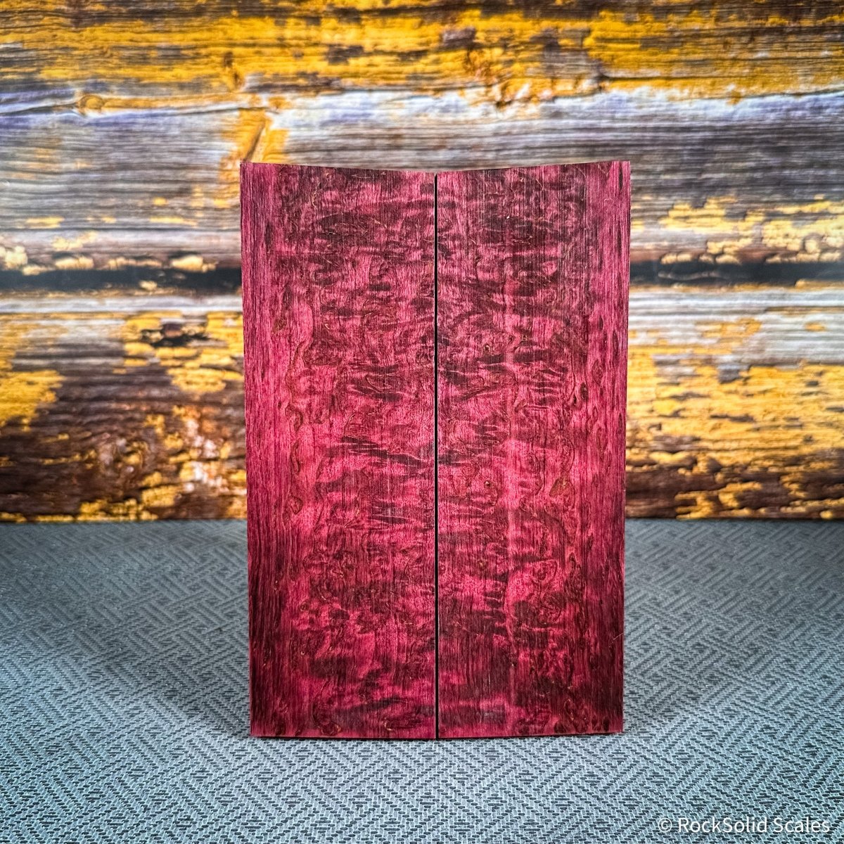 #2454 - Exhibition Grade Magenta Masur Birch - Bargain Bin - RockSolid Scales -