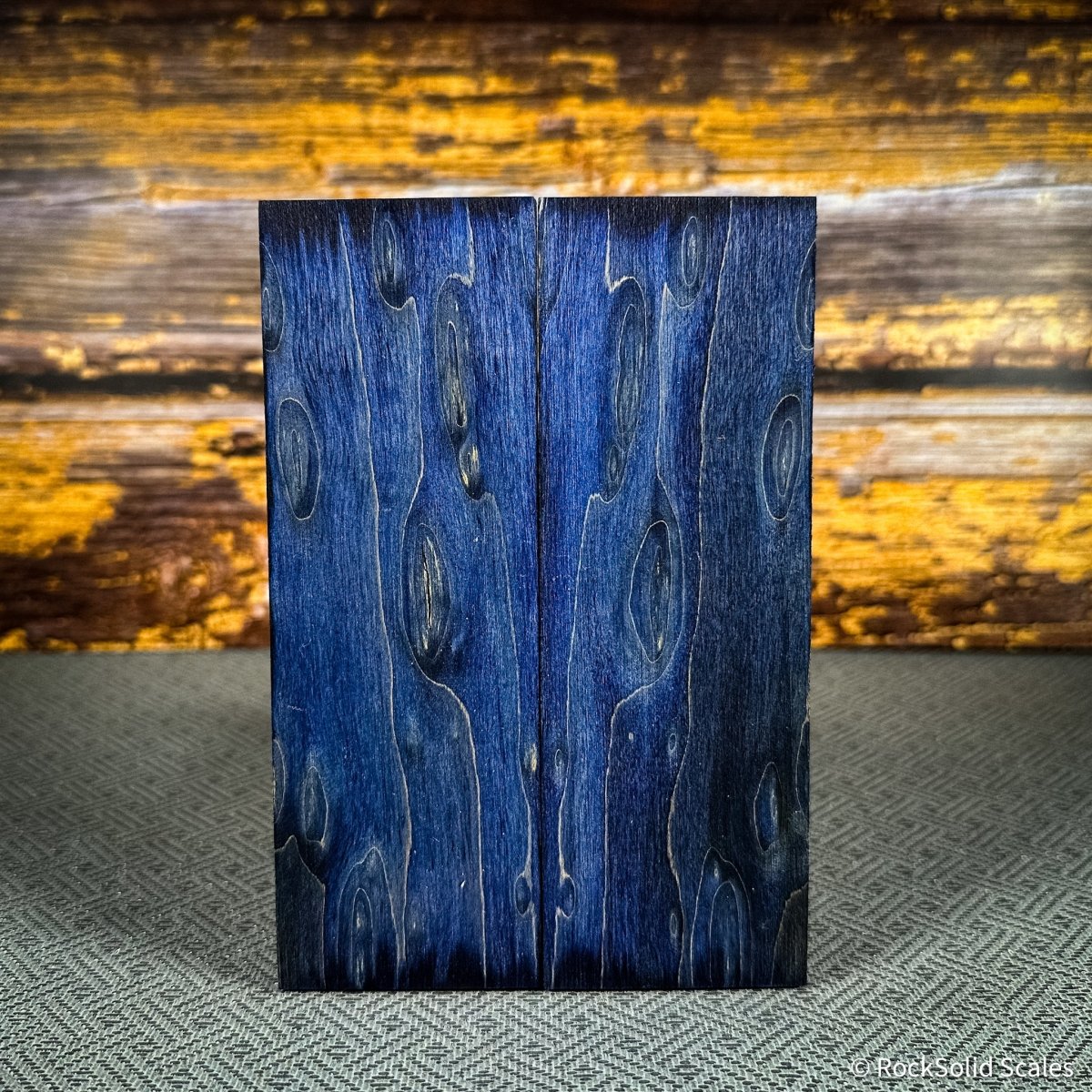 #2494 - Blue Birdseye Rainbow Poplar - RockSolid Scales -