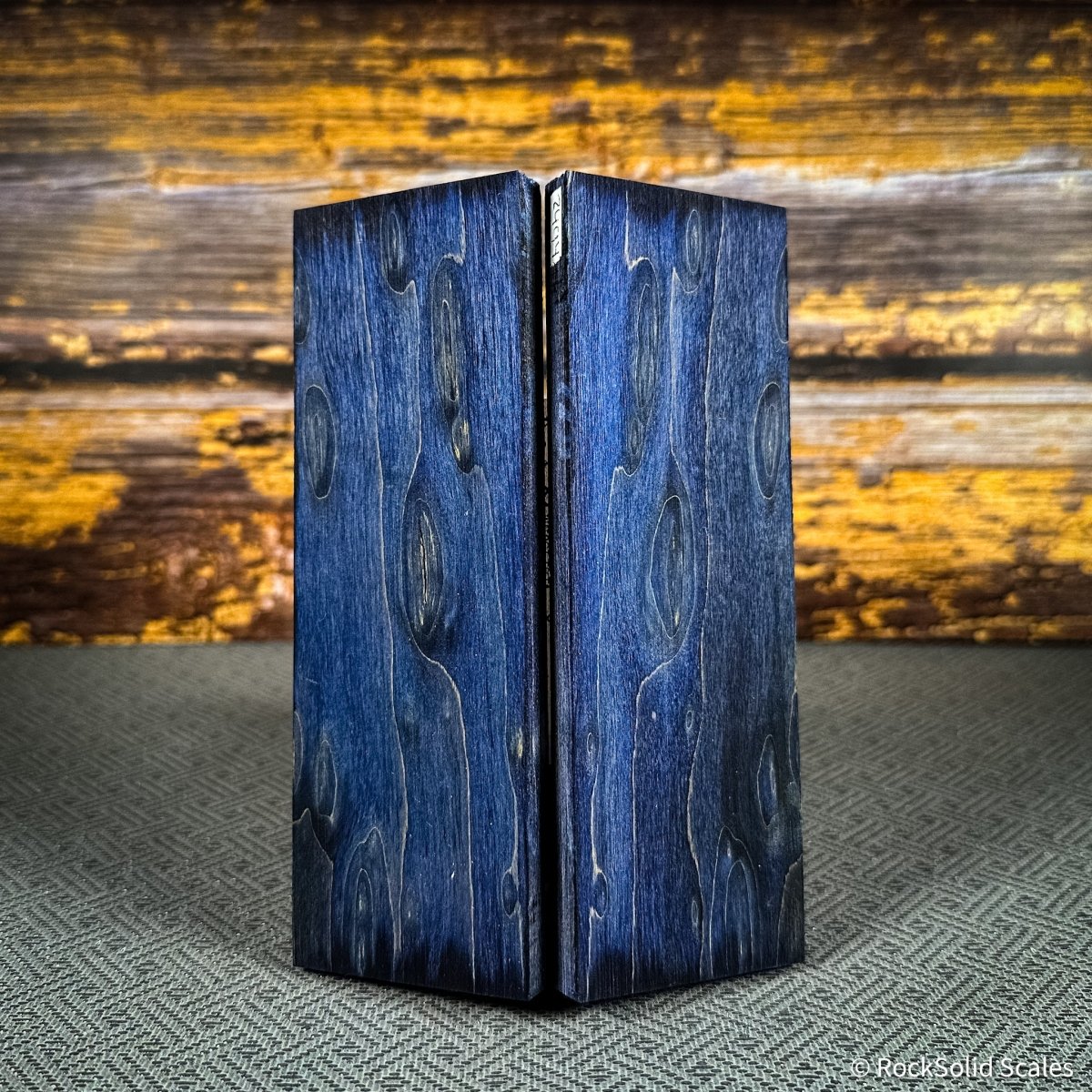 #2494 - Blue Birdseye Rainbow Poplar - RockSolid Scales -
