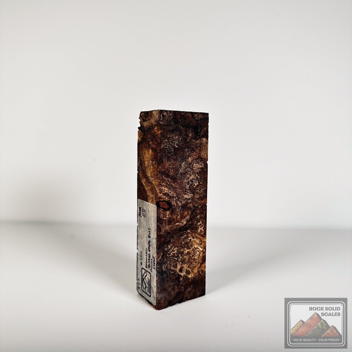 #2531 - Spalted Maple Burl - Bargain Bin - RockSolid Scales -