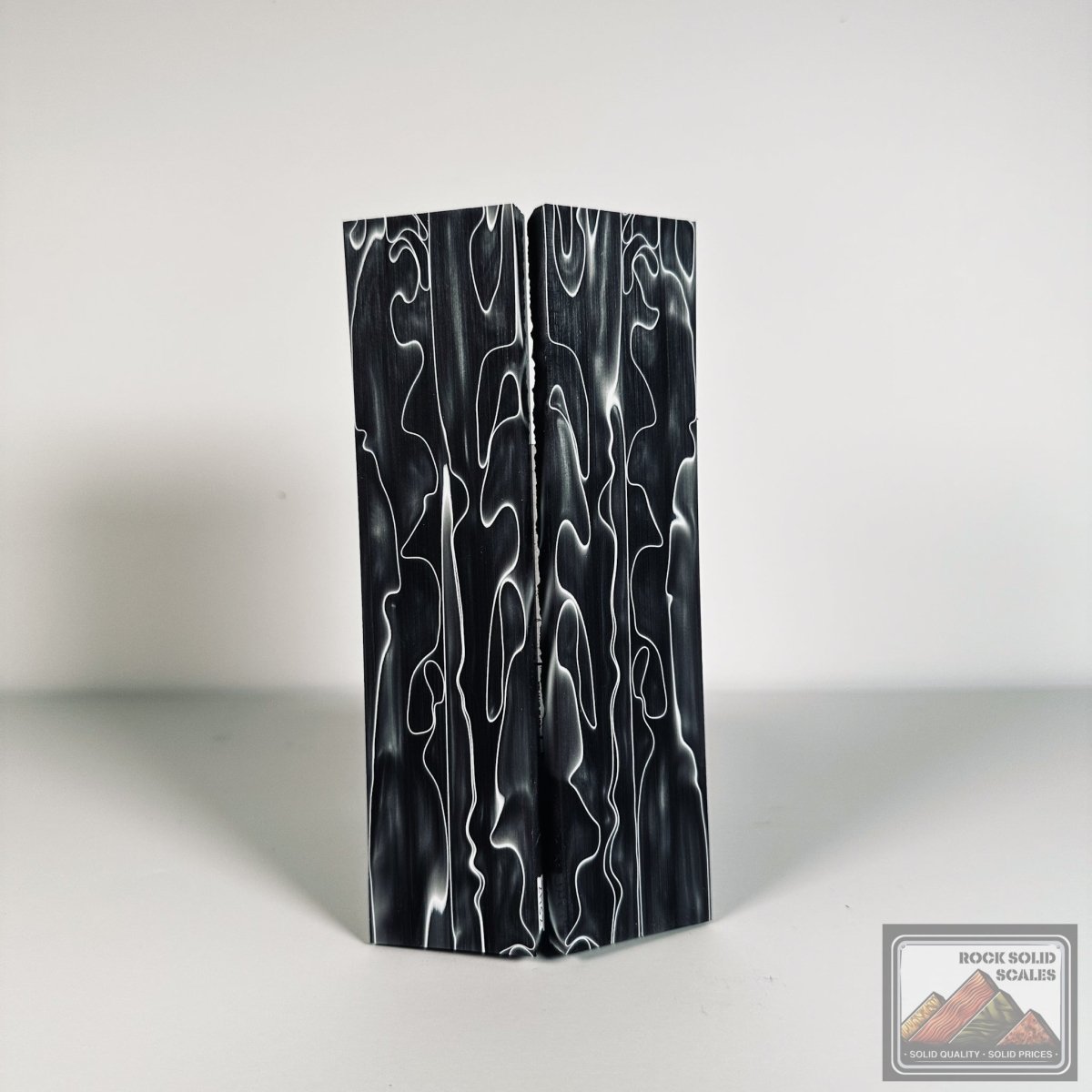 #2542 - Graphite Swirl Acrylic - RockSolid Scales -