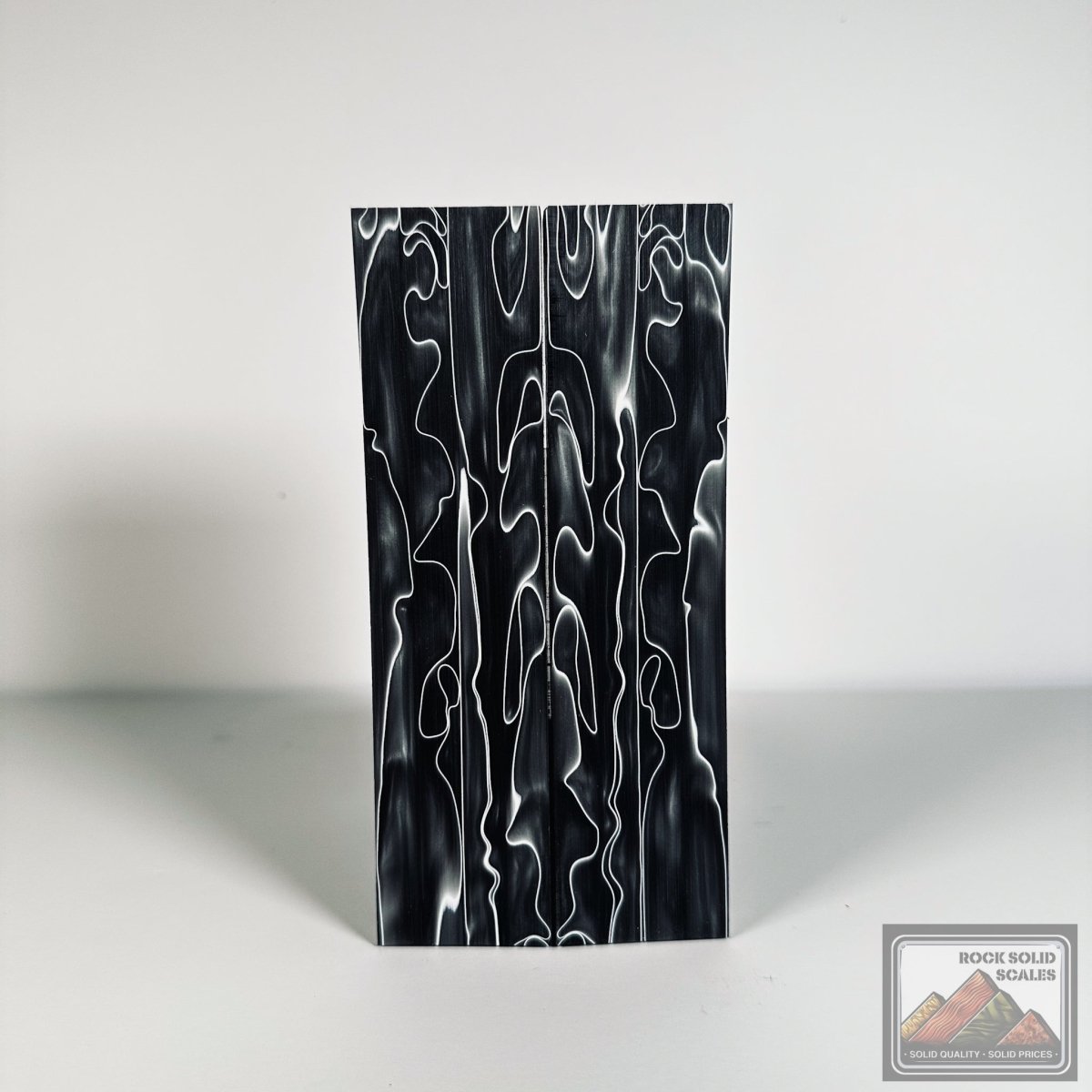 #2542 - Graphite Swirl Acrylic - RockSolid Scales -