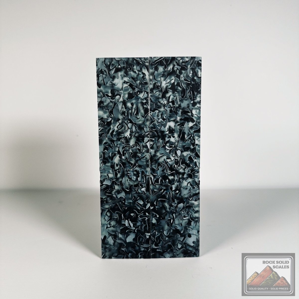 #2545 - Mint Fractal Acrylic - RockSolid Scales -