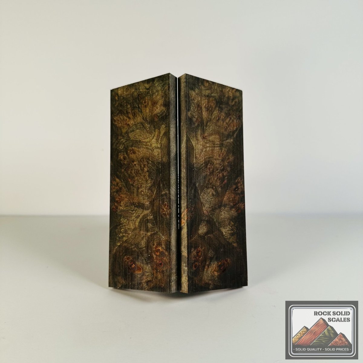 #2605 - Green Maple Burl - RockSolid Scales -