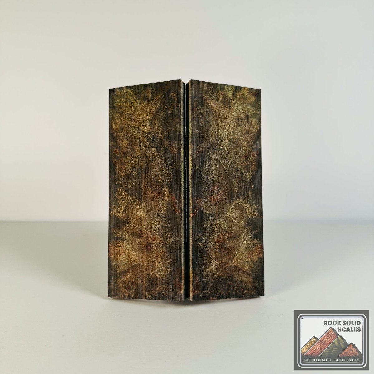 #2633 - Green Maple Burl - RockSolid Scales -