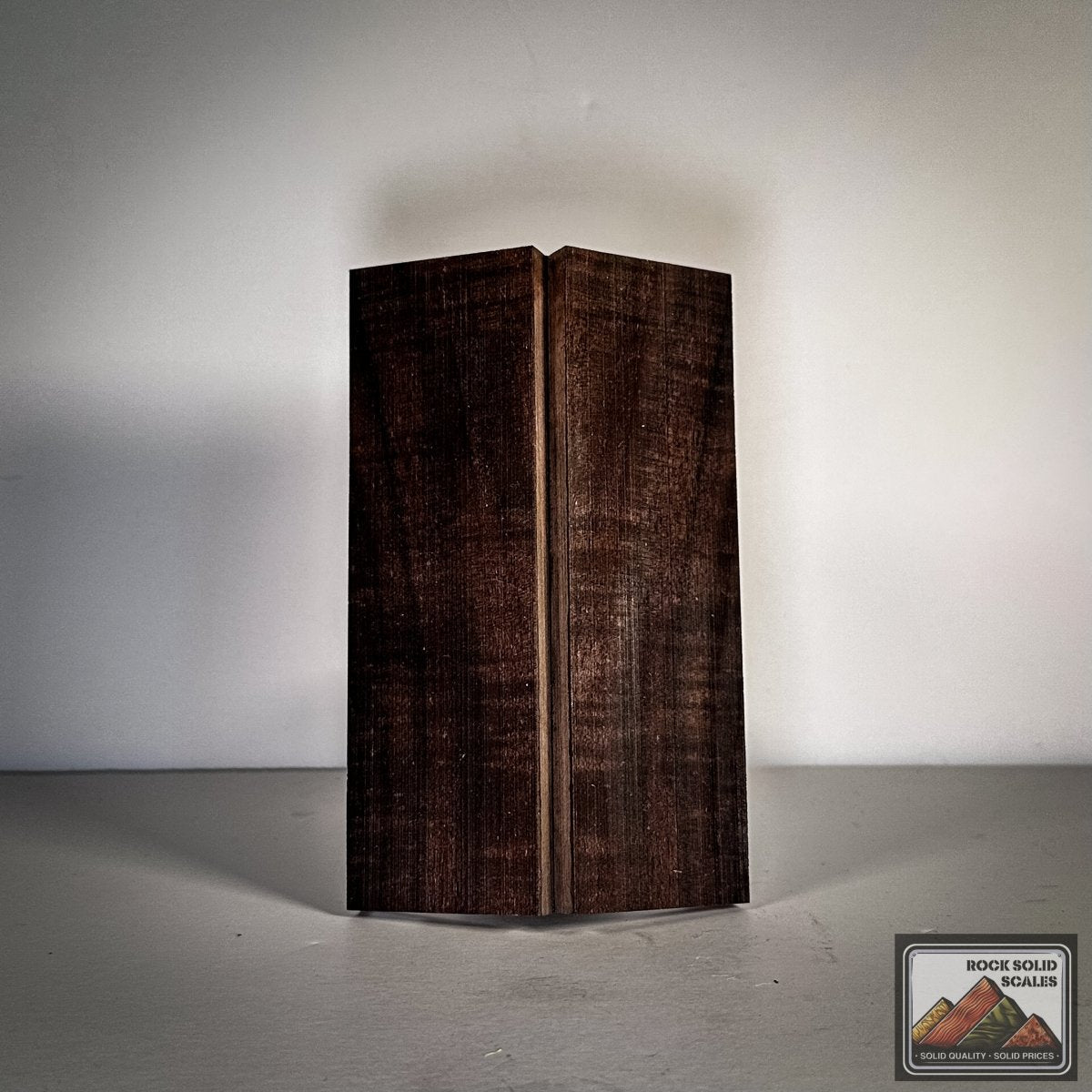 #2789 - Exhibition Grade Curly Claro Walnut - RockSolid Scales -