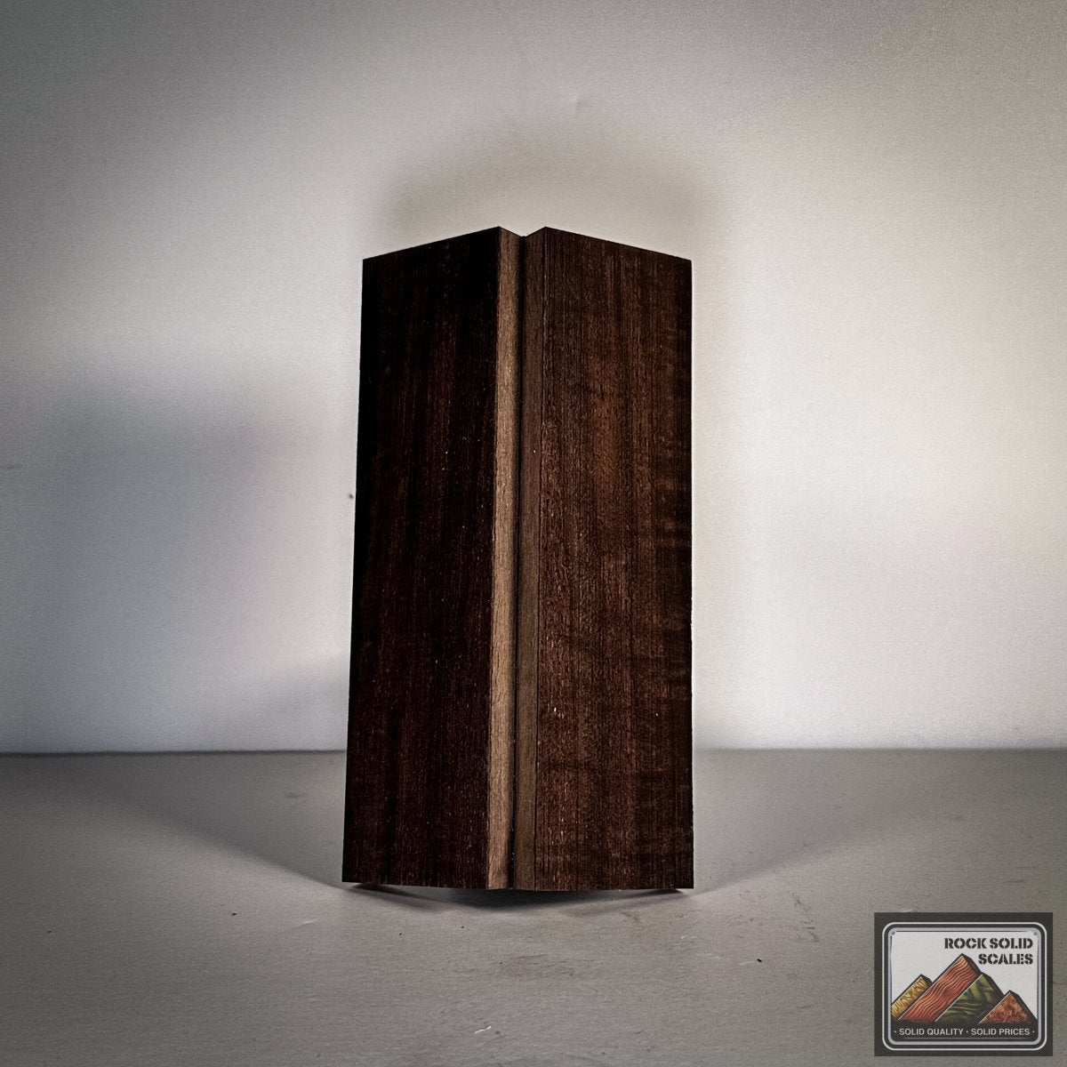 #2805 - Curly Claro Walnut - RockSolid Scales -