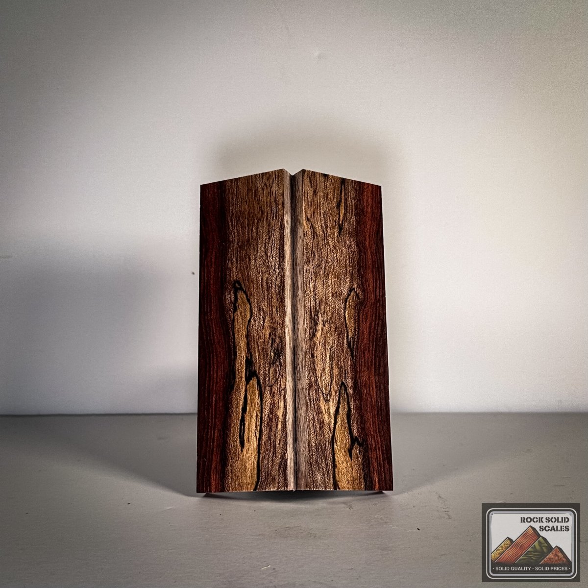#2806 - Two-Tone Spalted Waterfall Bubinga - RockSolid Scales -