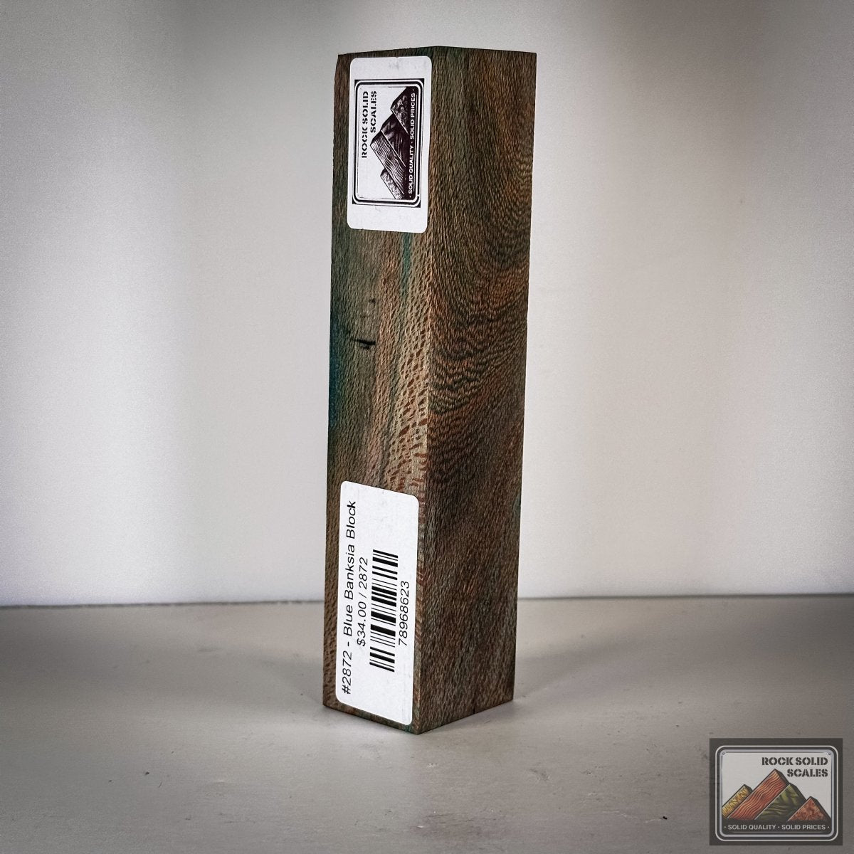 #2872 - Blue Banksia Block - RockSolid Scales -