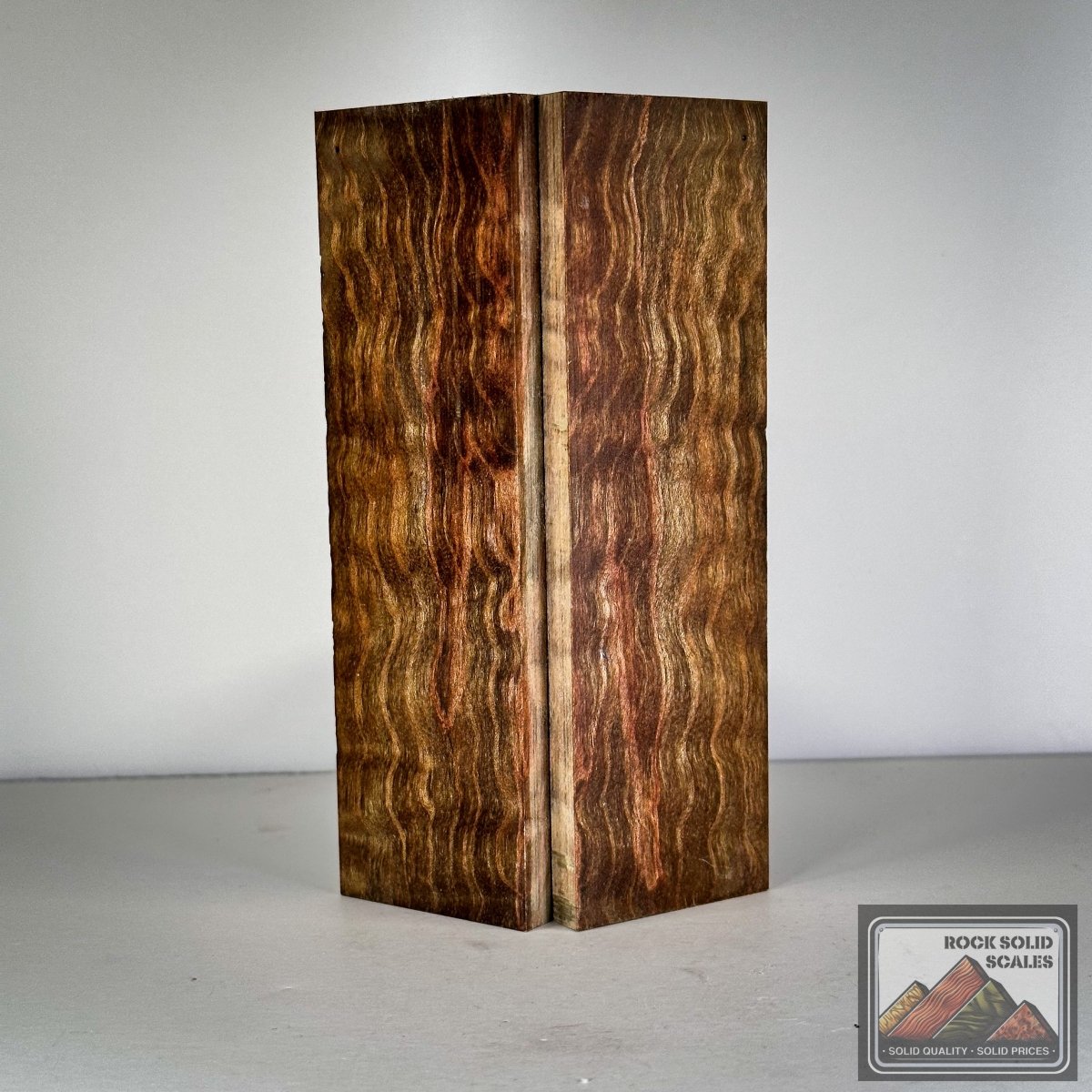 #3025 - Olive Green Quilted Maple - RockSolid Scales -