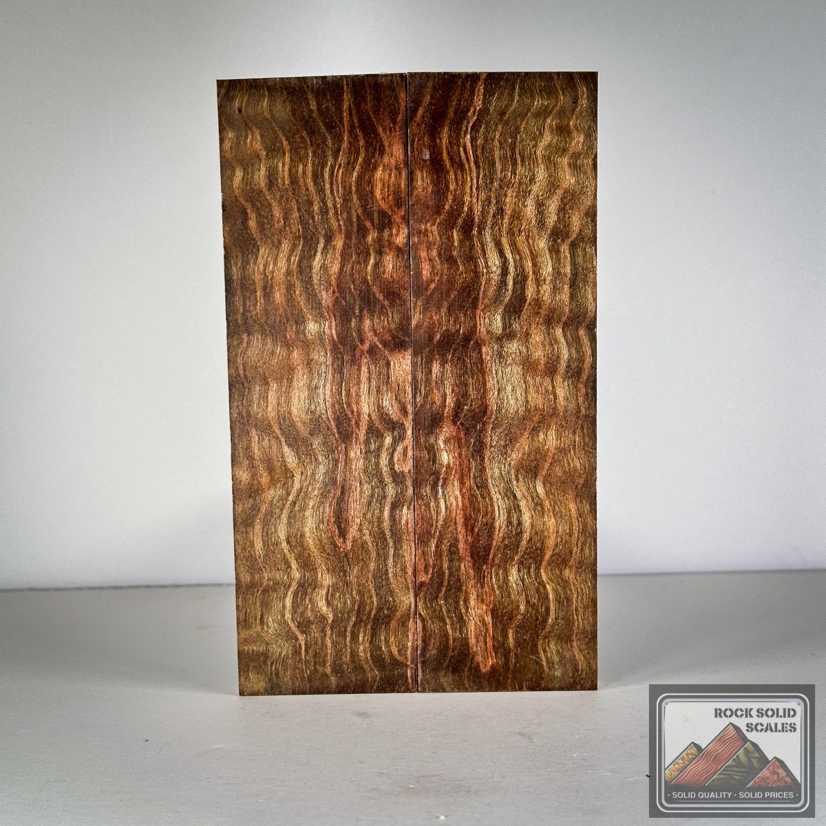 #3025 - Olive Green Quilted Maple - RockSolid Scales -