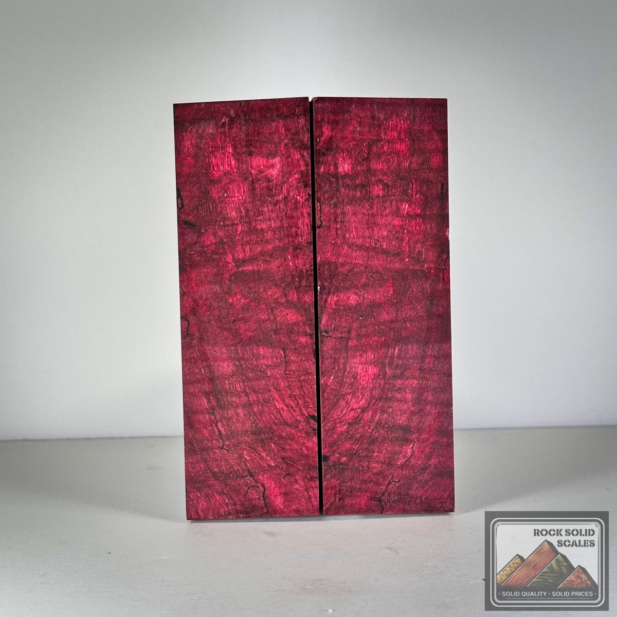 #3028 - Maroon Curly Maple - RockSolid Scales -