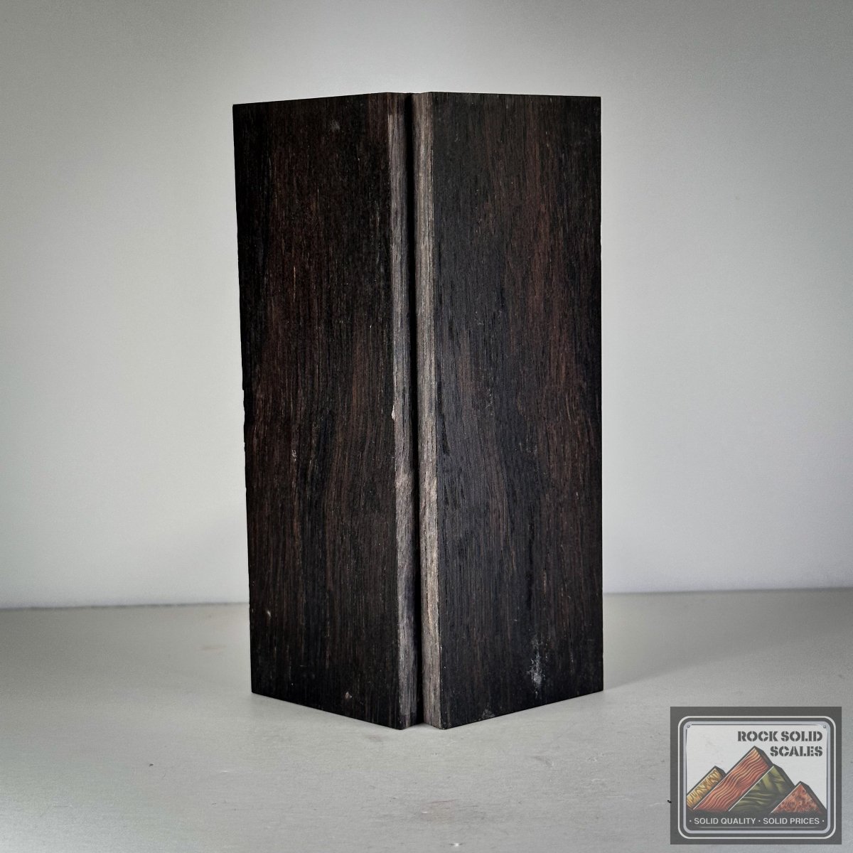 #3030 - Sinister Quartersawn Oak - RockSolid Scales -