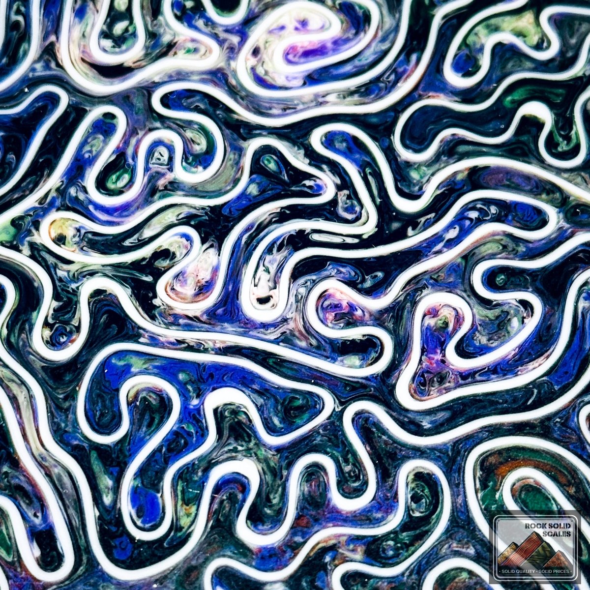 3D Coral Matrix - 8 Color Pour - RockSolid Scales -
