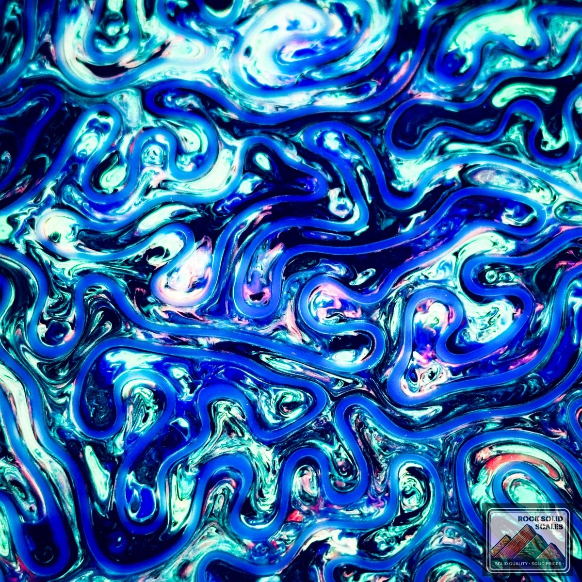 3D Coral Matrix - 8 Color Pour - RockSolid Scales -