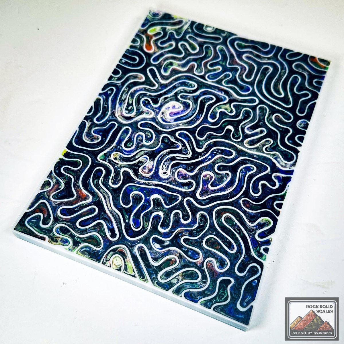 3D Coral Matrix - 8 Color Pour - RockSolid Scales -