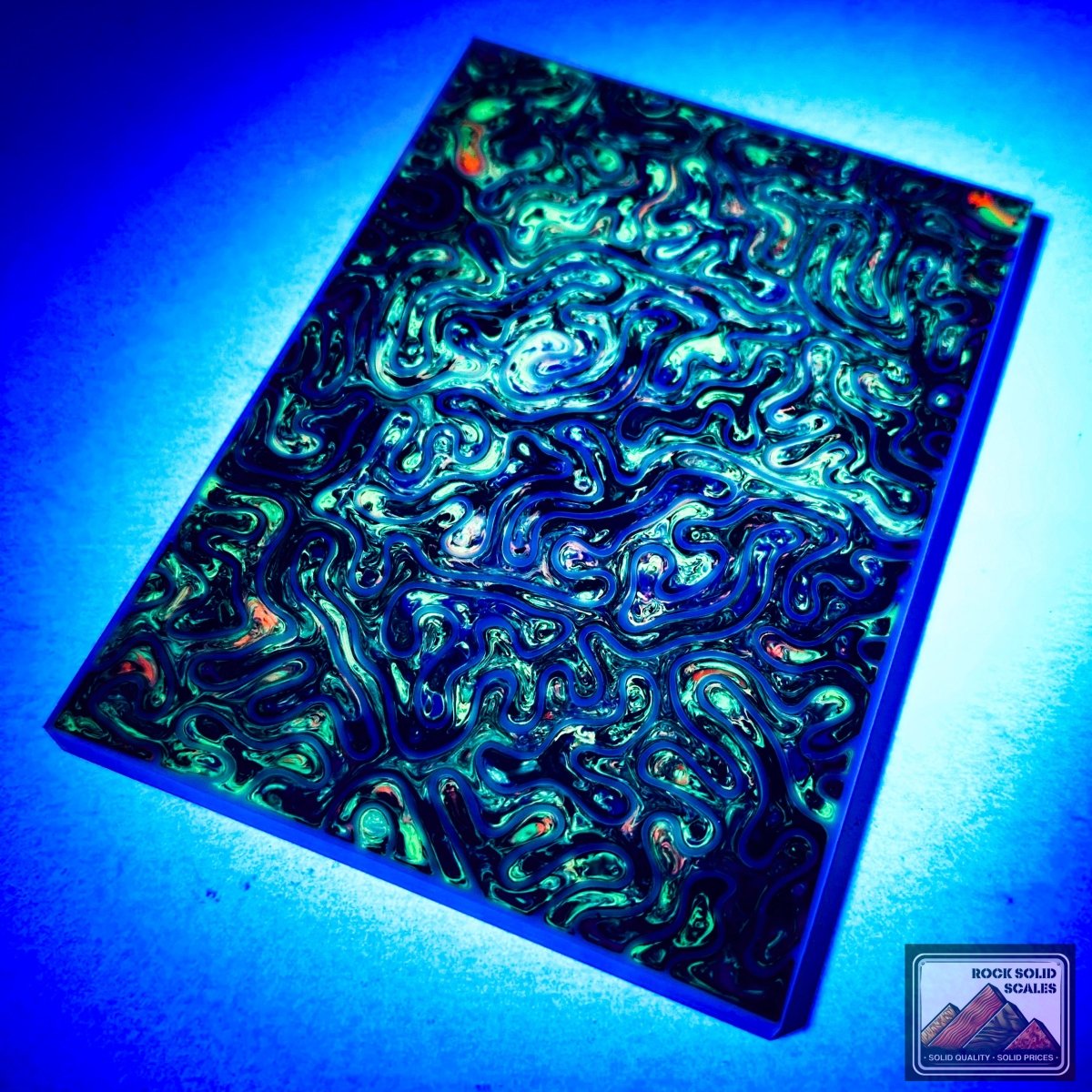 3D Coral Matrix - 8 Color Pour - RockSolid Scales -