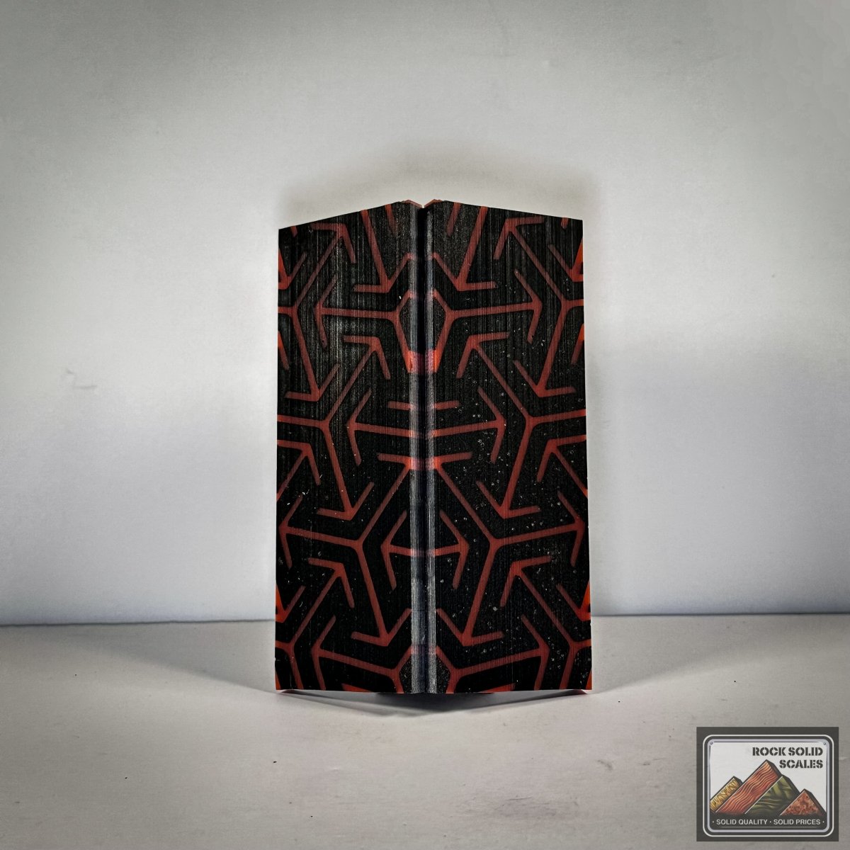 3D Resin Arrows - Stainless Steel and Red - Bargain Bin - RockSolid Scales -