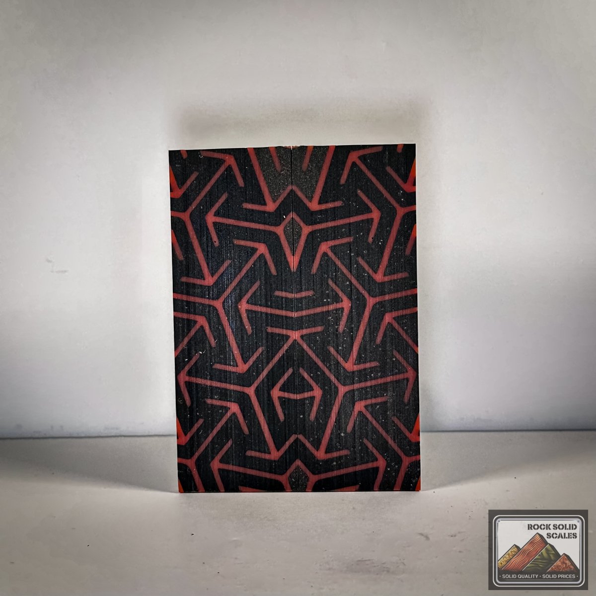 3D Resin Arrows - Stainless Steel and Red - Bargain Bin - RockSolid Scales -
