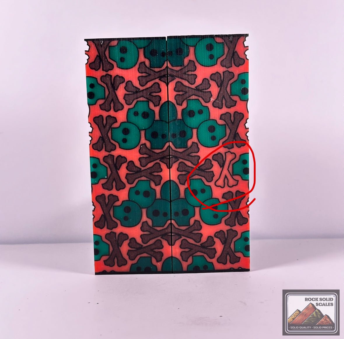 3D Skully™ - Deep Jungle *Bargain Bin* - RockSolid Scales -