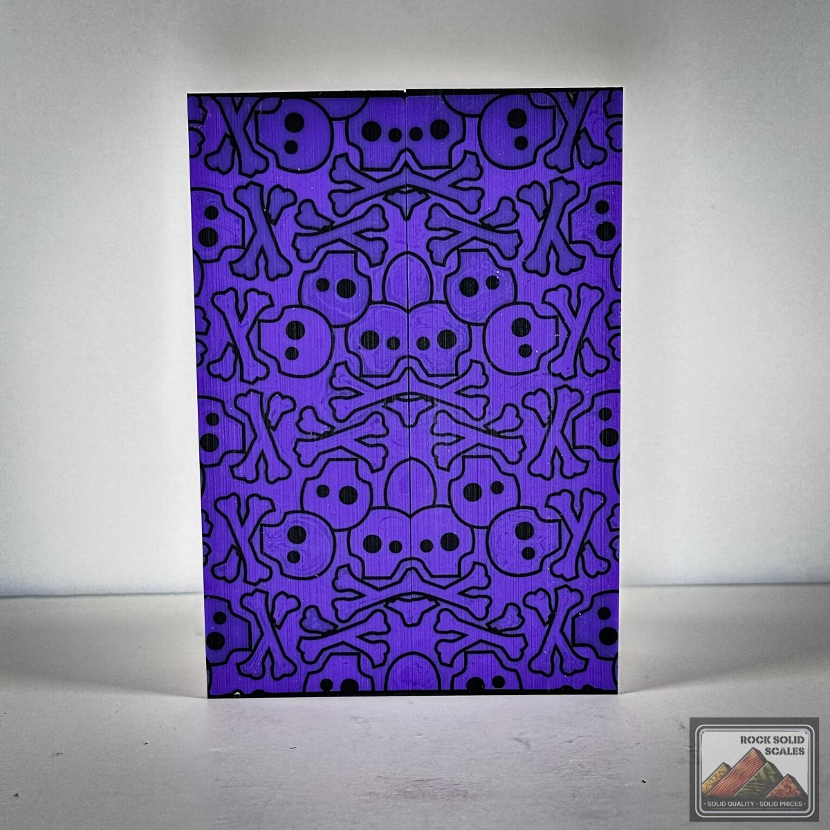 3D Skully™ - Purple and Black - Bargain Bin - RockSolid Scales -