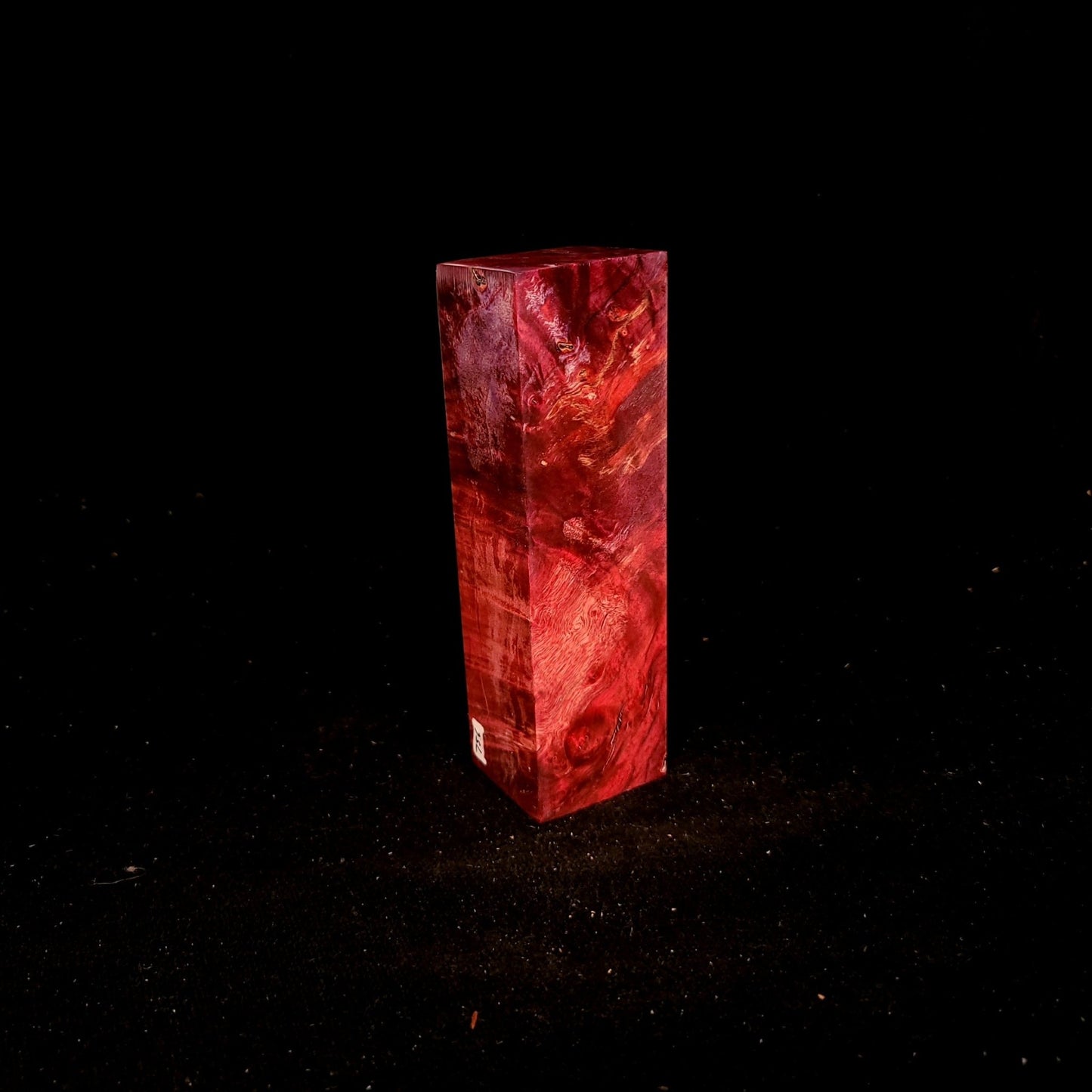 #756 Box Elder Burl - Red & Purple - RockSolid Scales -
