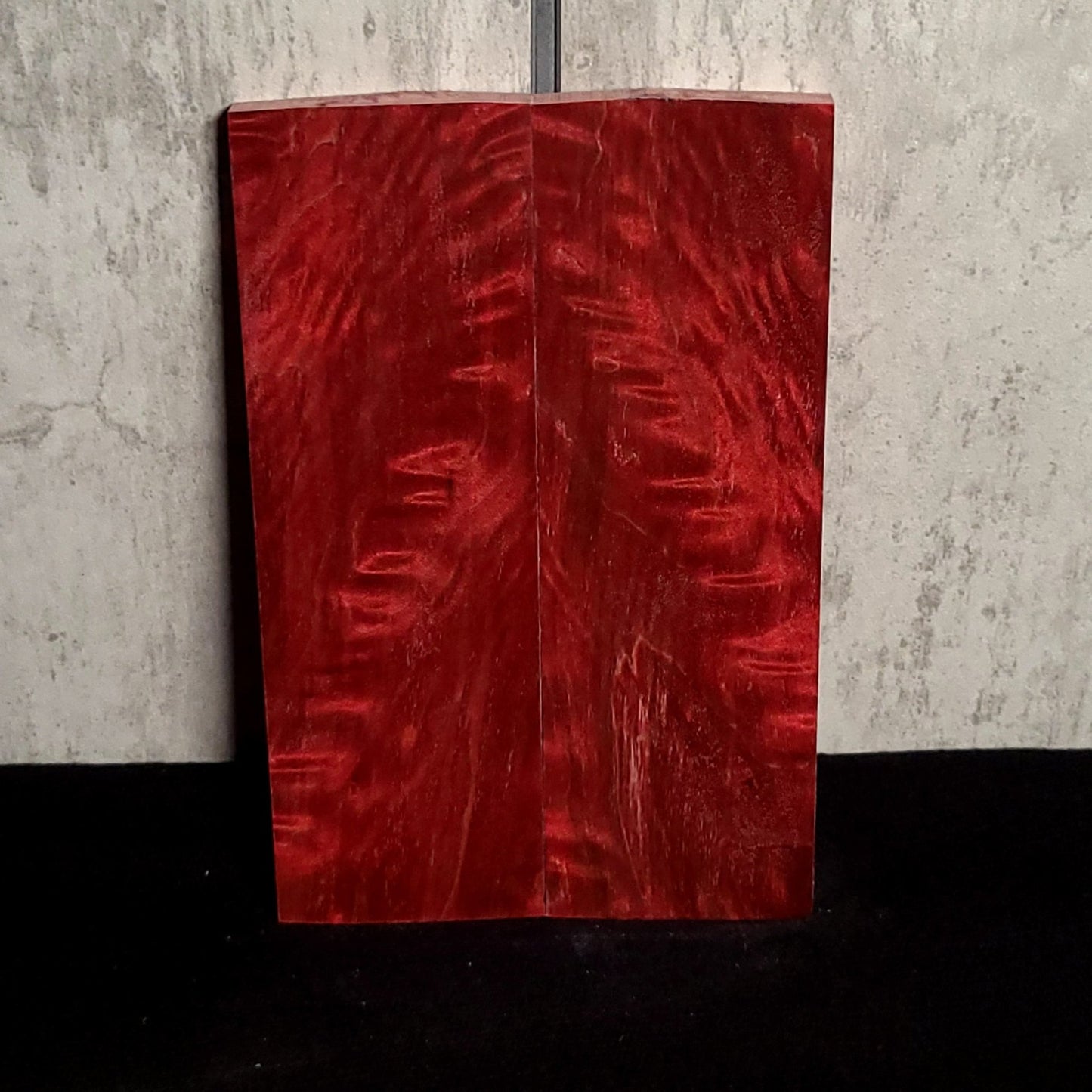 #763 RedRum Angelstep Quilted Maple - RockSolid Scales -