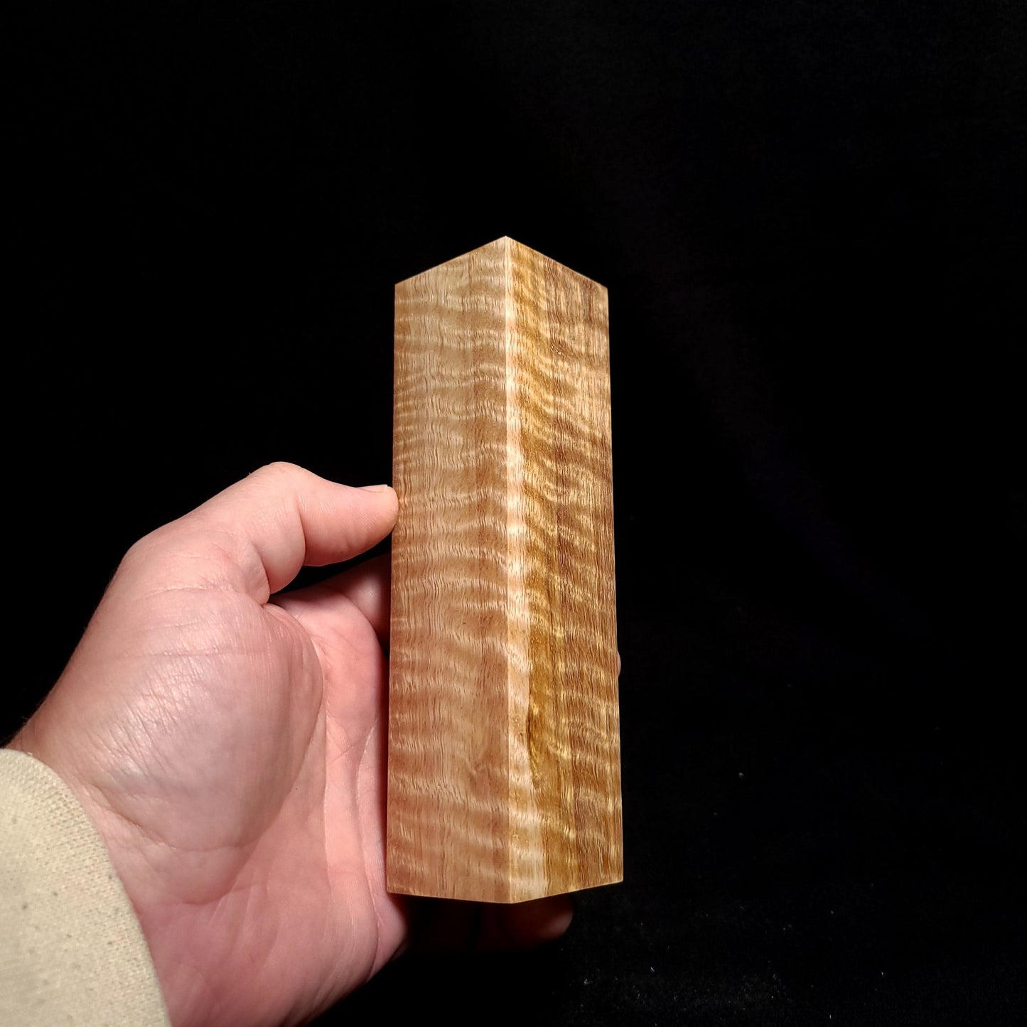 #807 - Curly Mountain Ash - K&G Stabilized - RockSolid Scales -