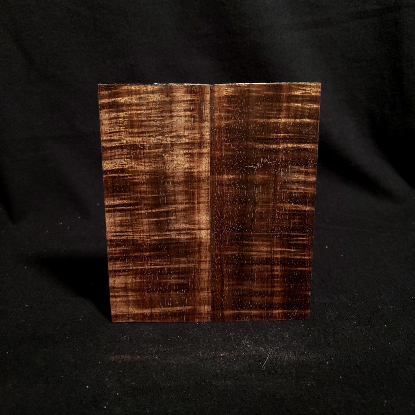 #844 - Curly Koa - K&G Stabilized - THIN SET - RockSolid Scales -