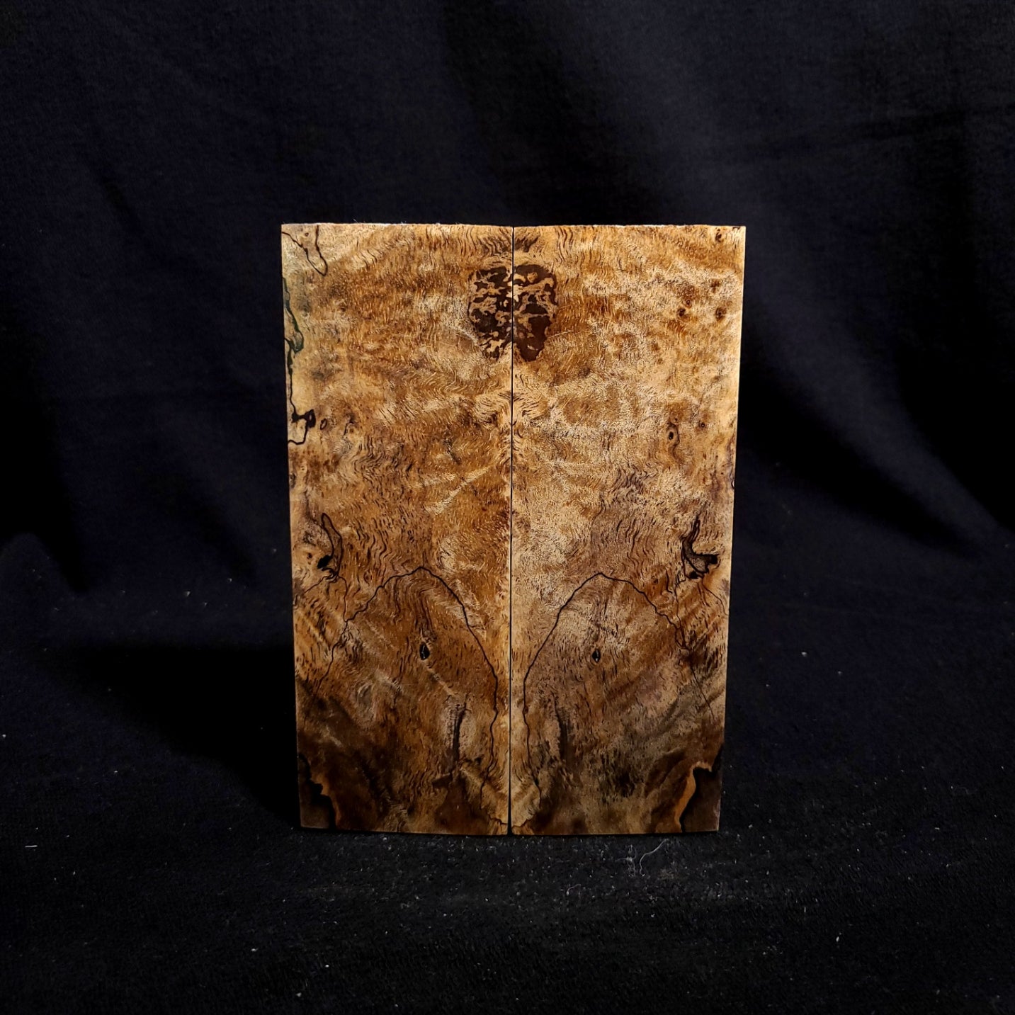 #892 - Spalted Myrtle Burl - K&G Stabilized - RockSolid Scales -
