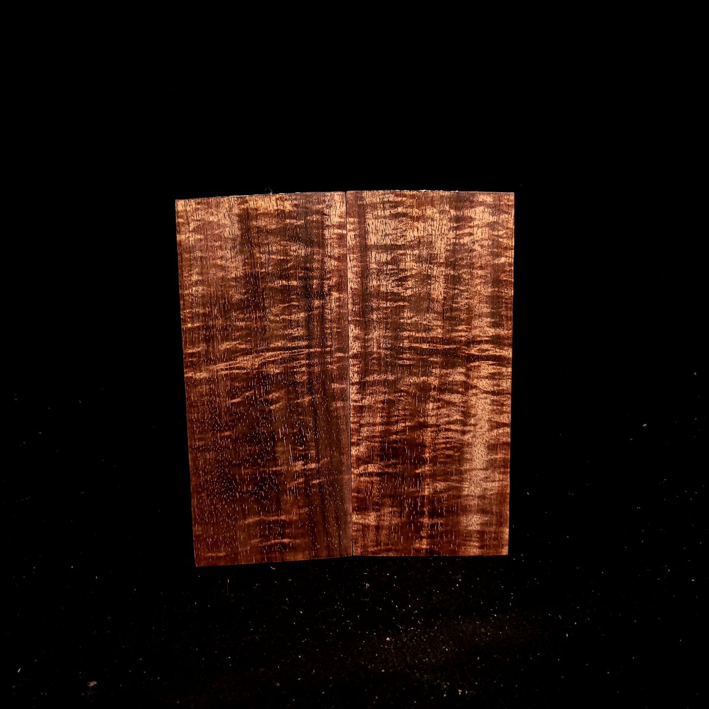 #927 Curly Koa - K&G Stabilized - RockSolid Scales -