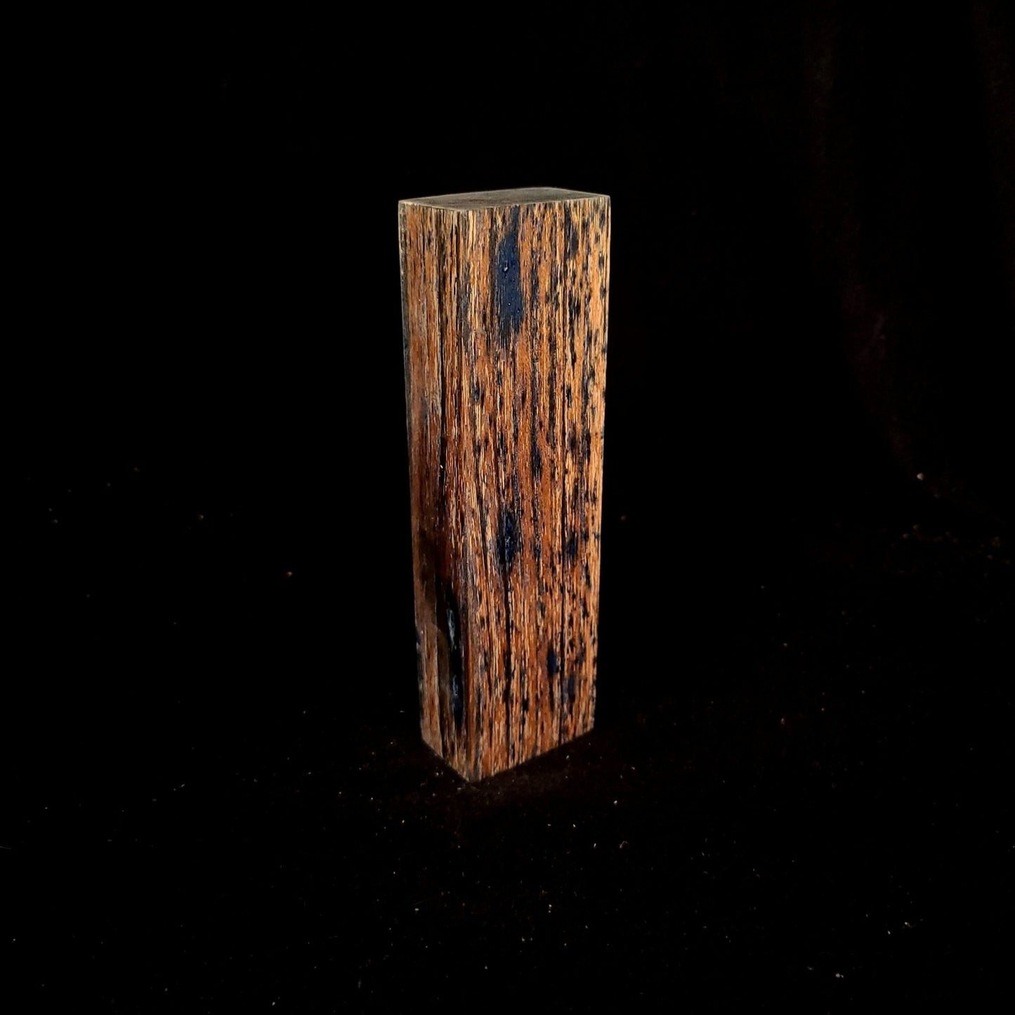 #989 Tru-Blue Spalted Black Locust - GLOWS UNDER UV - RockSolid Scales -