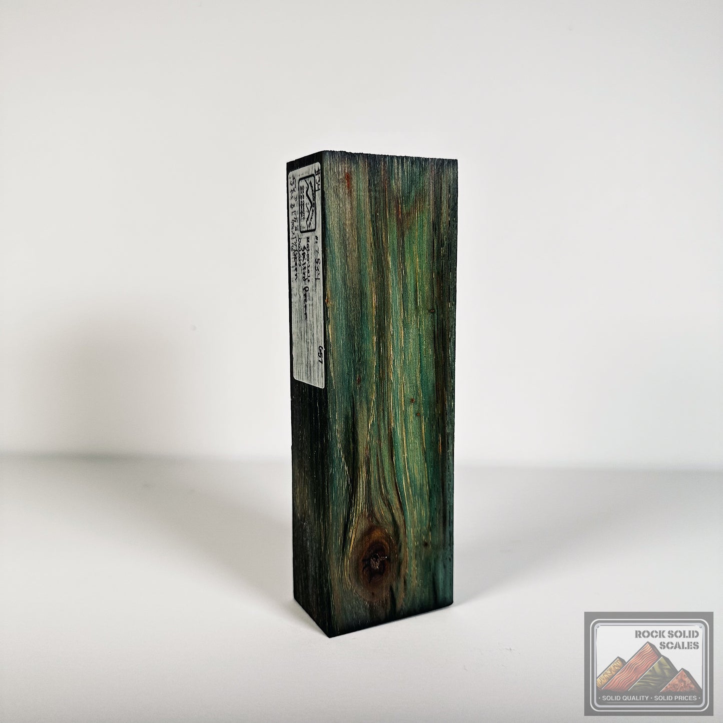 #2534 - Green Spalted Pecan - RockSolid Scales -