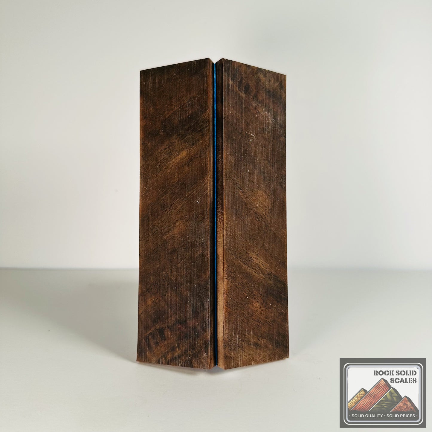 #2700 - Curly Bastogne Walnut - RockSolid Scales -