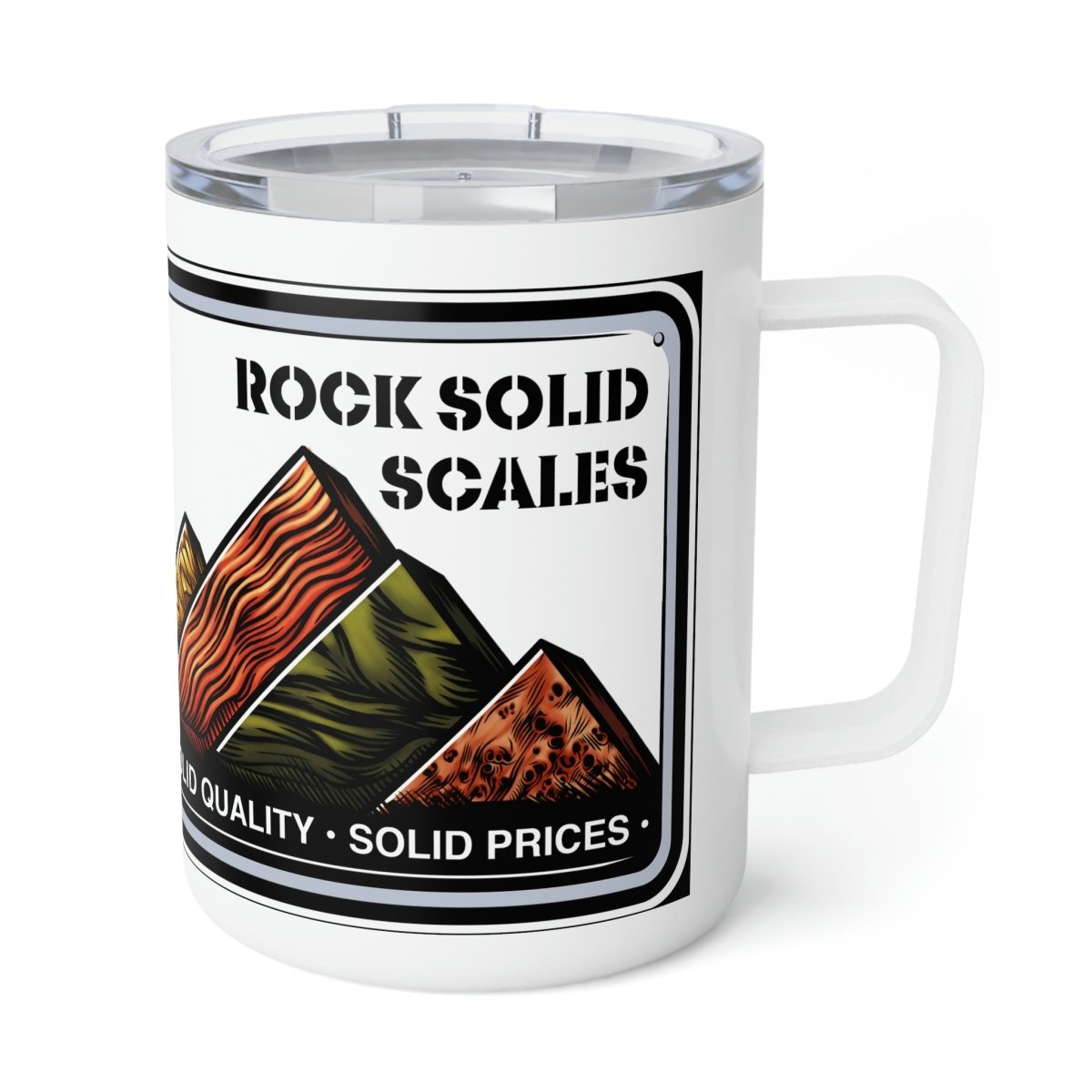 Insulated Coffee Mug, 10oz - RockSolid Scales - 10oz