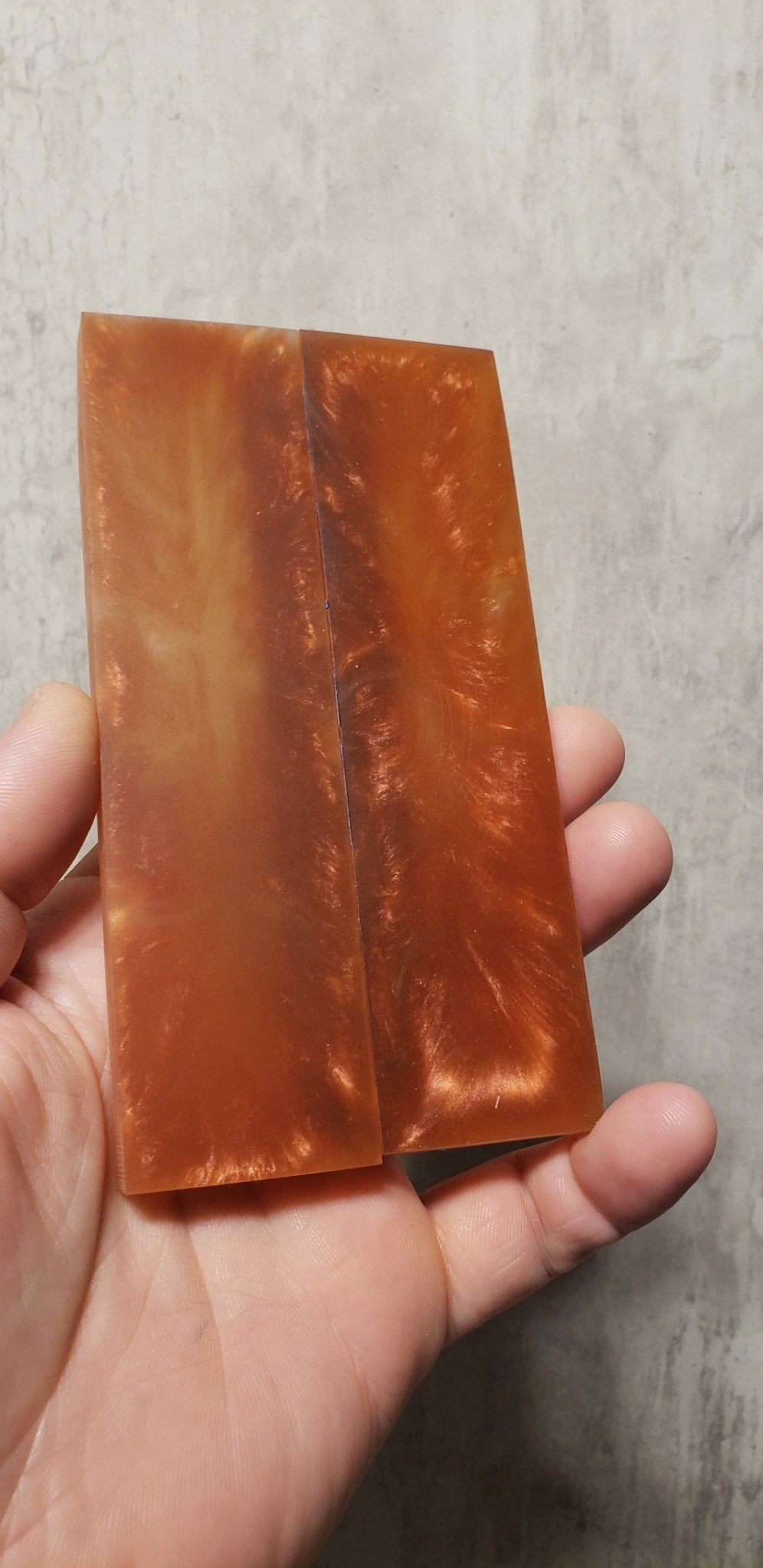 R3 Peach Pearl Resin - RockSolid Scales -