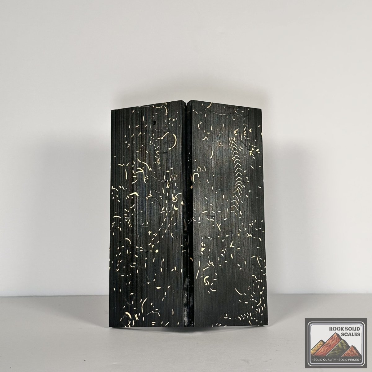 Resin and Brass - BLACK Bargain Bin - RockSolid Scales -