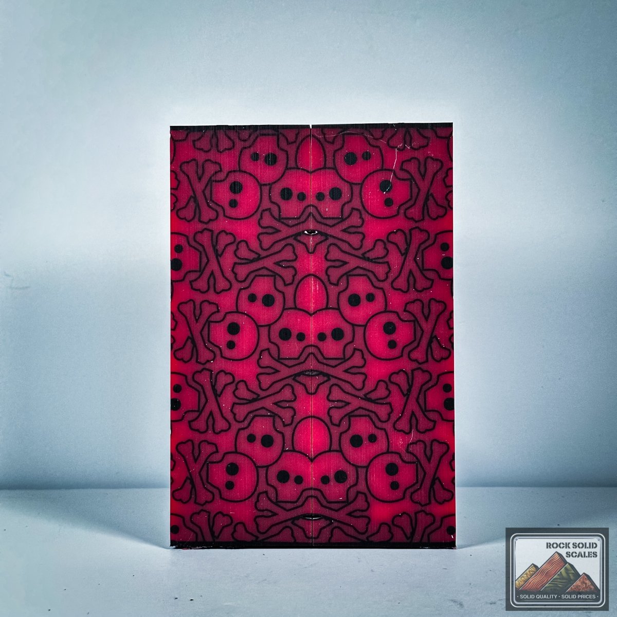 3D Skully™ - RED *BARGAIN BIN* - RockSolid Scales -