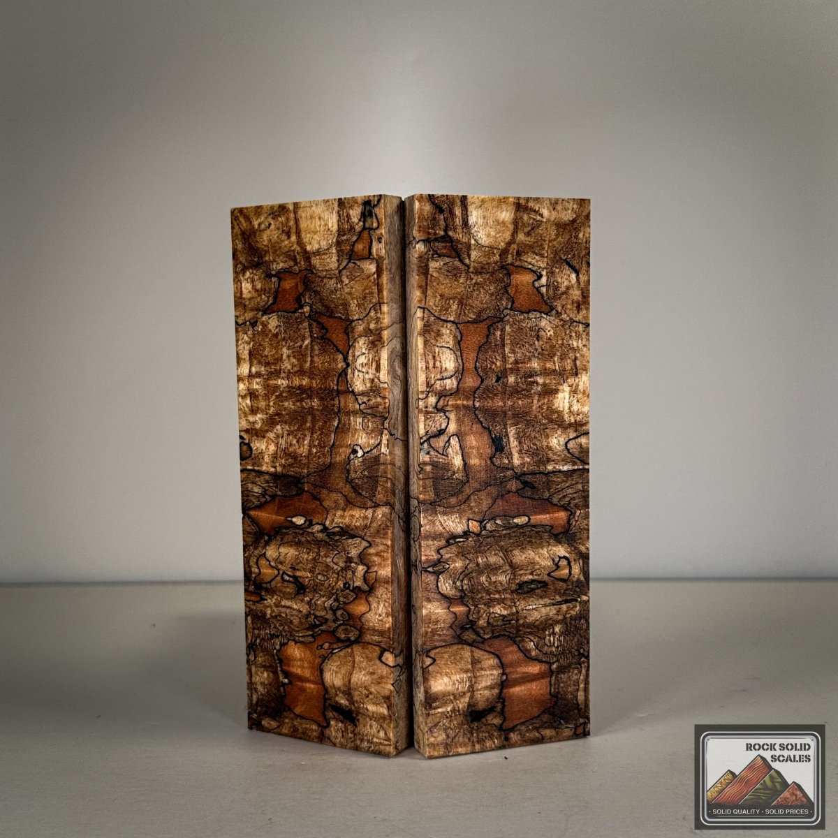 Spalted Curly Maple - RockSolid Scales -
