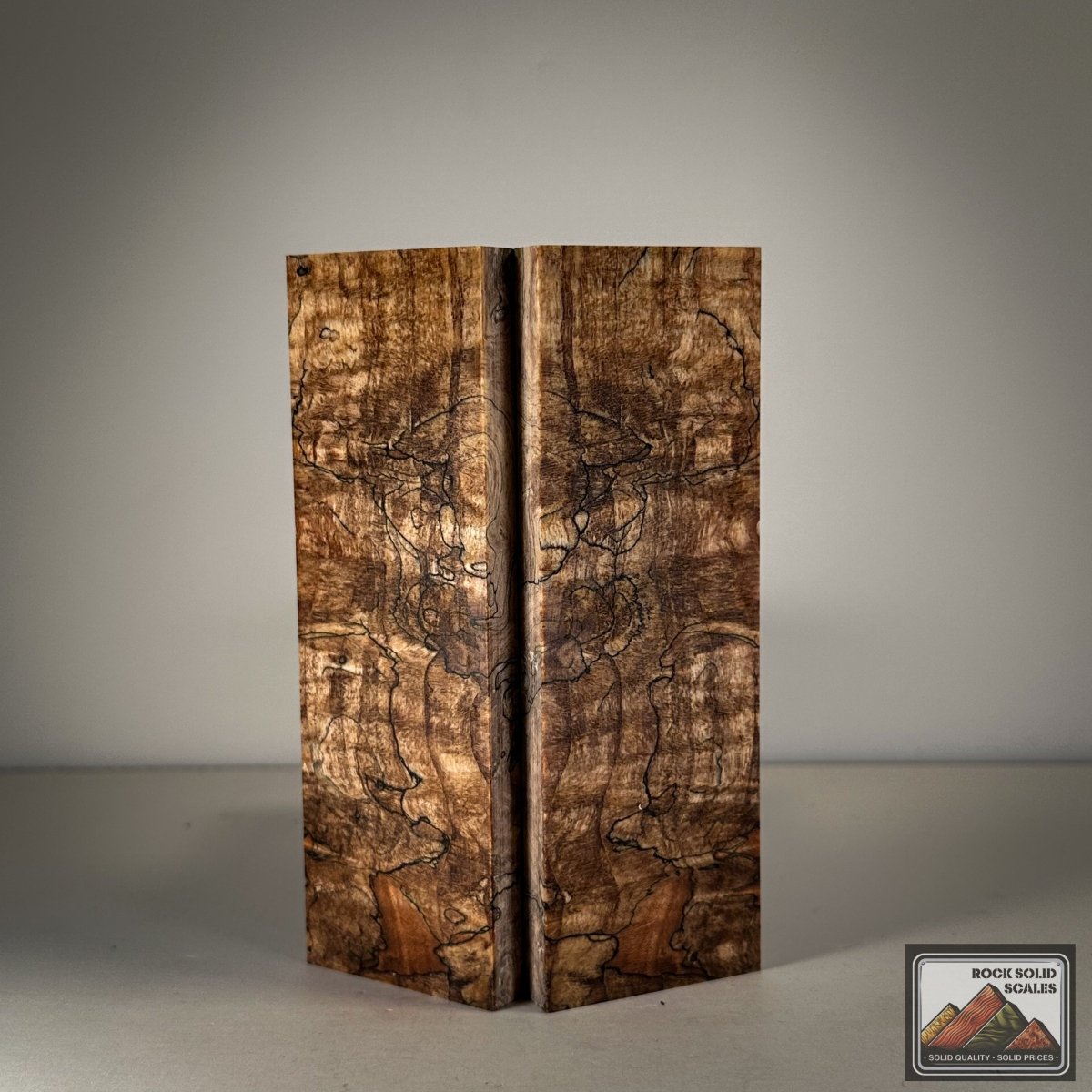 Spalted Curly Maple - RockSolid Scales -